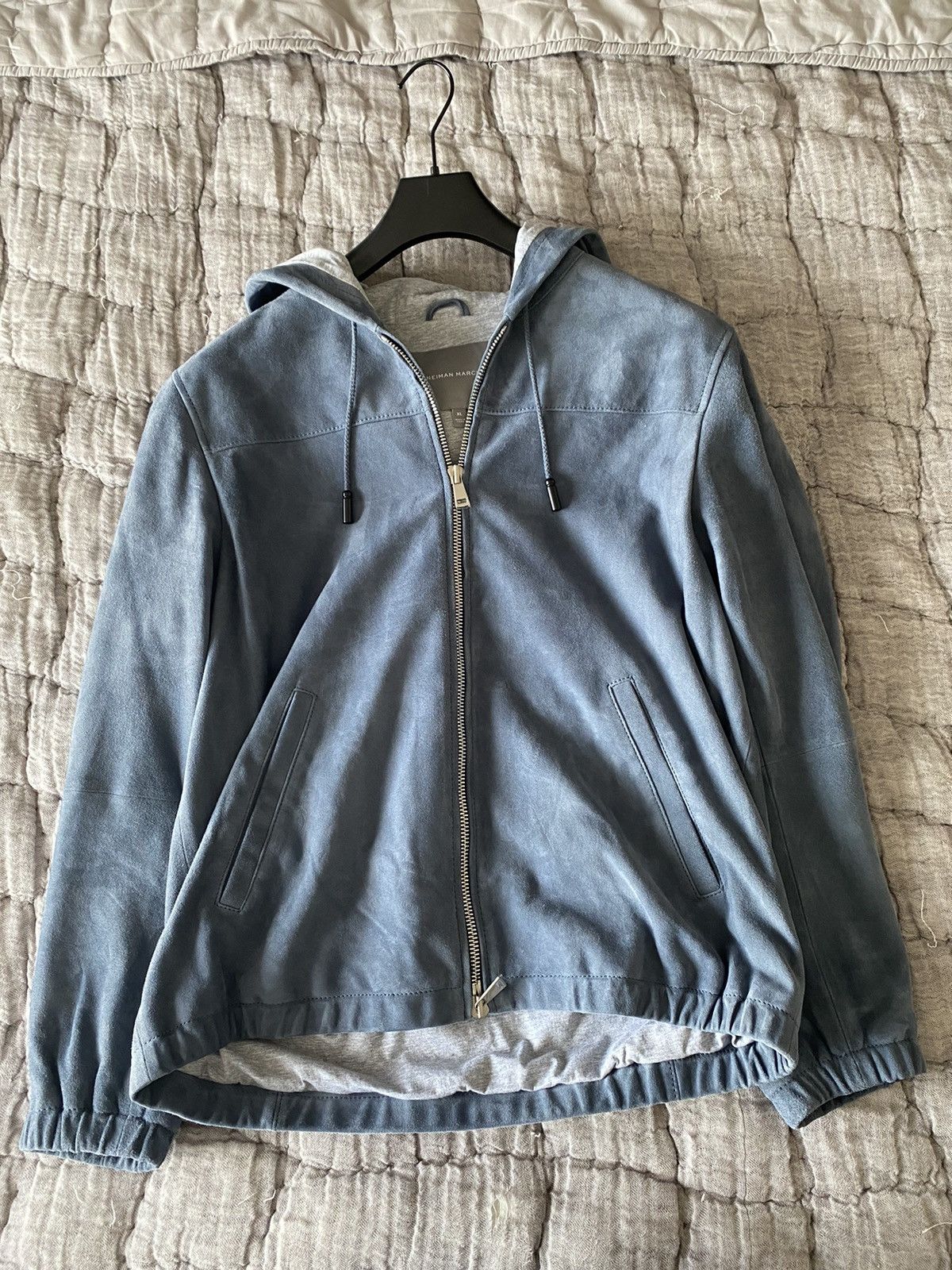 Suede Hoodie
