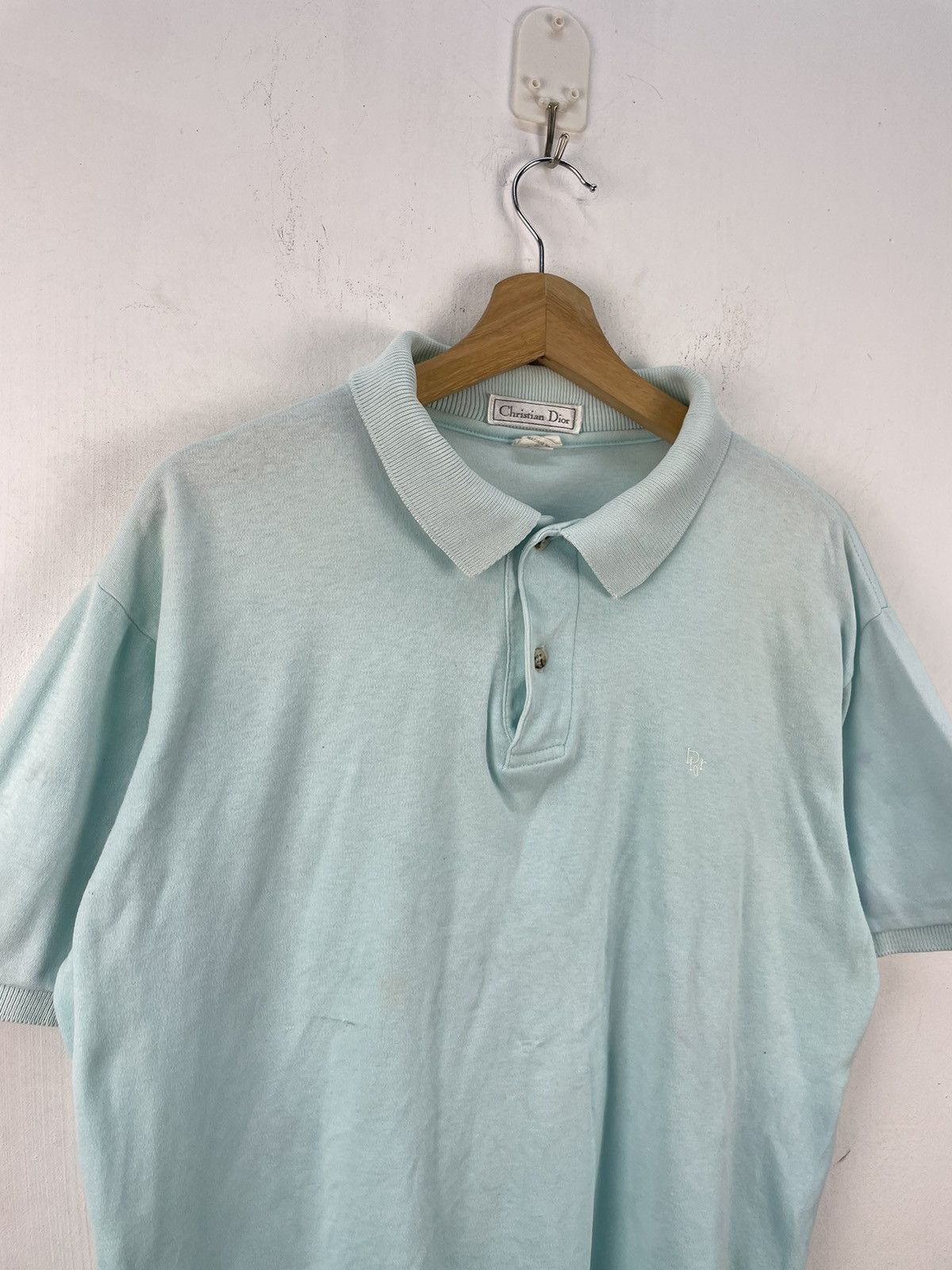 Christian Dior Monsieur Vintage christian dior polo shirt boxy Size US M / EU 48-50 / 2 - 2 Thumbnail