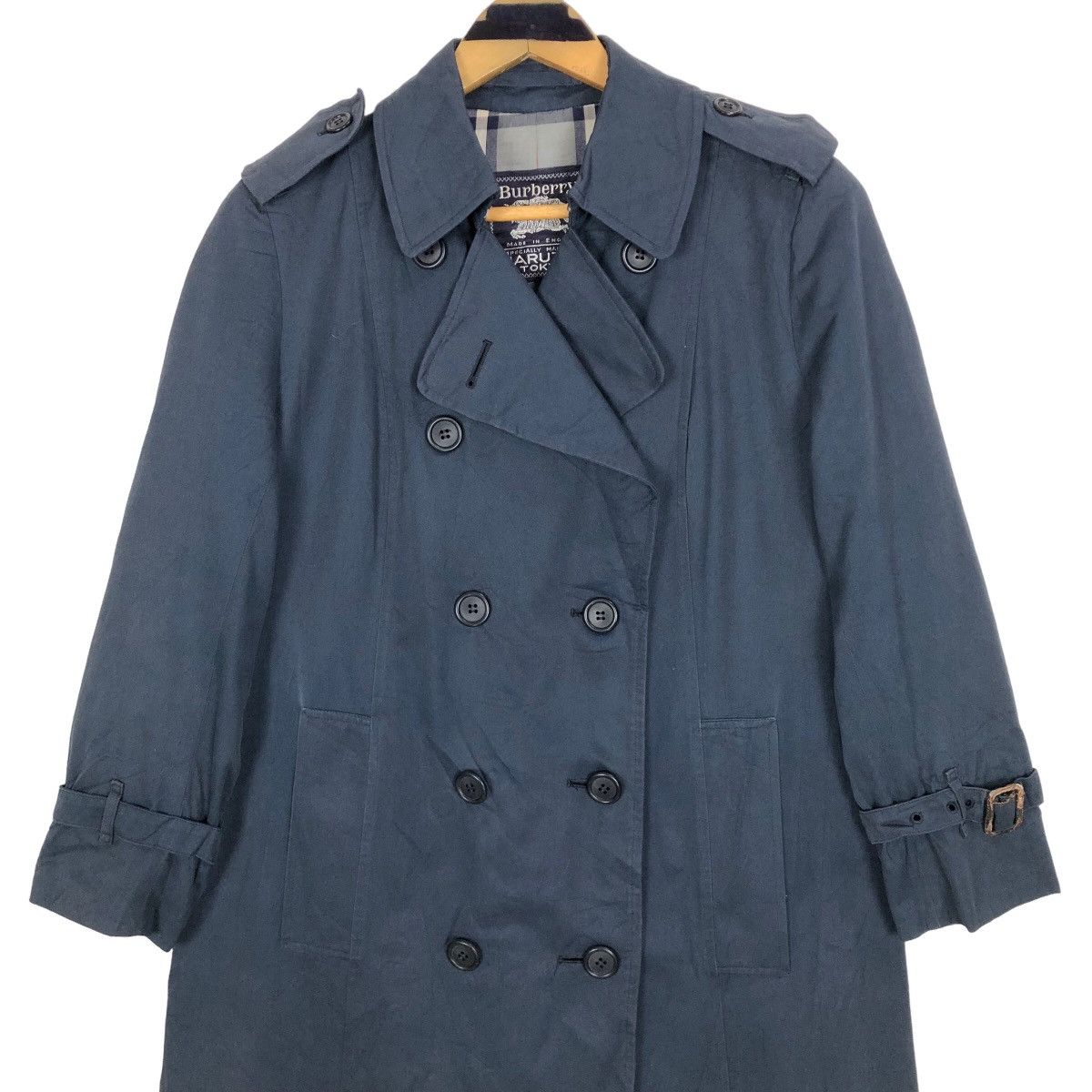 Burberry Vintage Burberrys Maruzen Tokyo Trench Coat Made In England Size US S / EU 44-46 / 1 - 3 Thumbnail