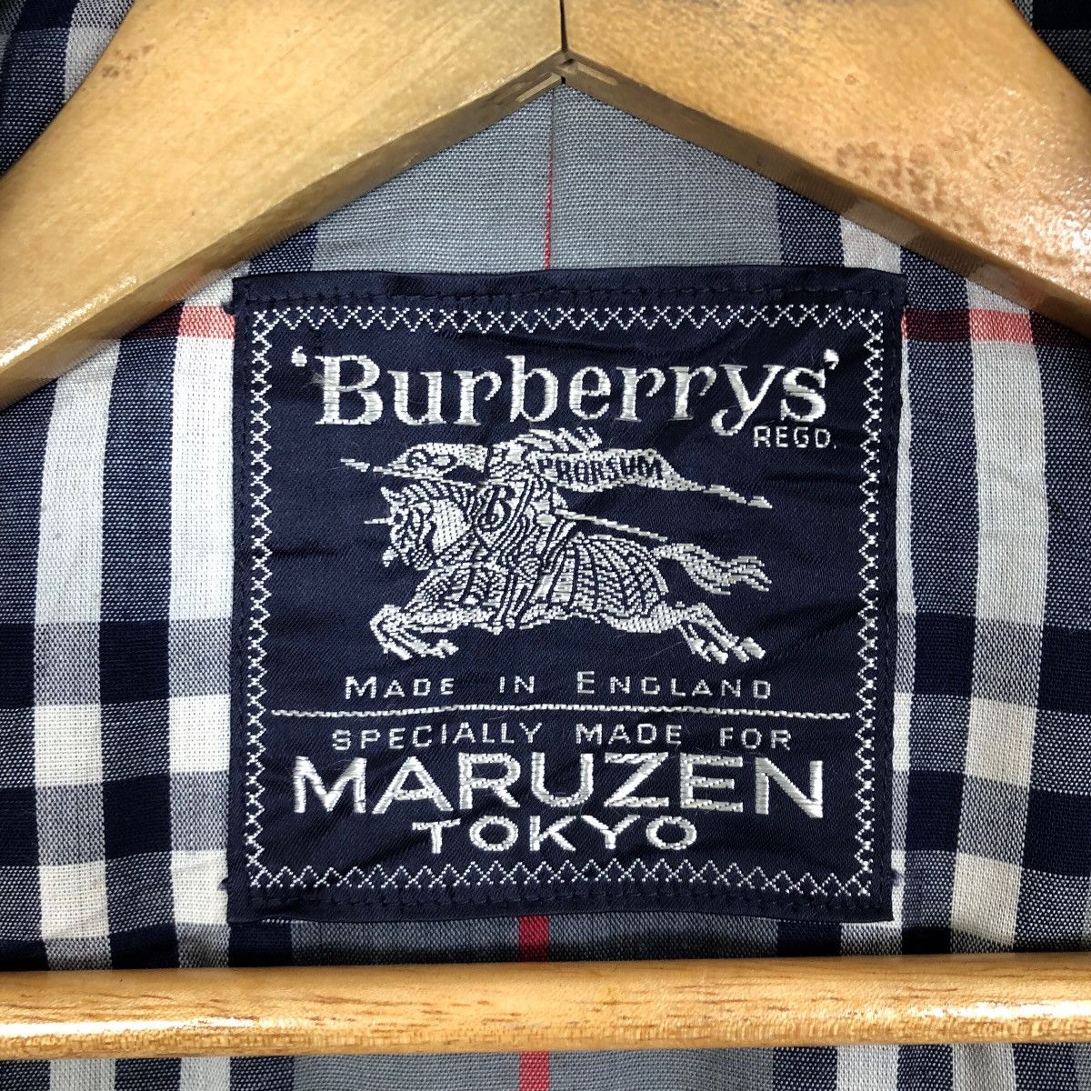 Burberry Vintage Burberrys Maruzen Tokyo Trench Coat Made In England Size US S / EU 44-46 / 1 - 9 Thumbnail