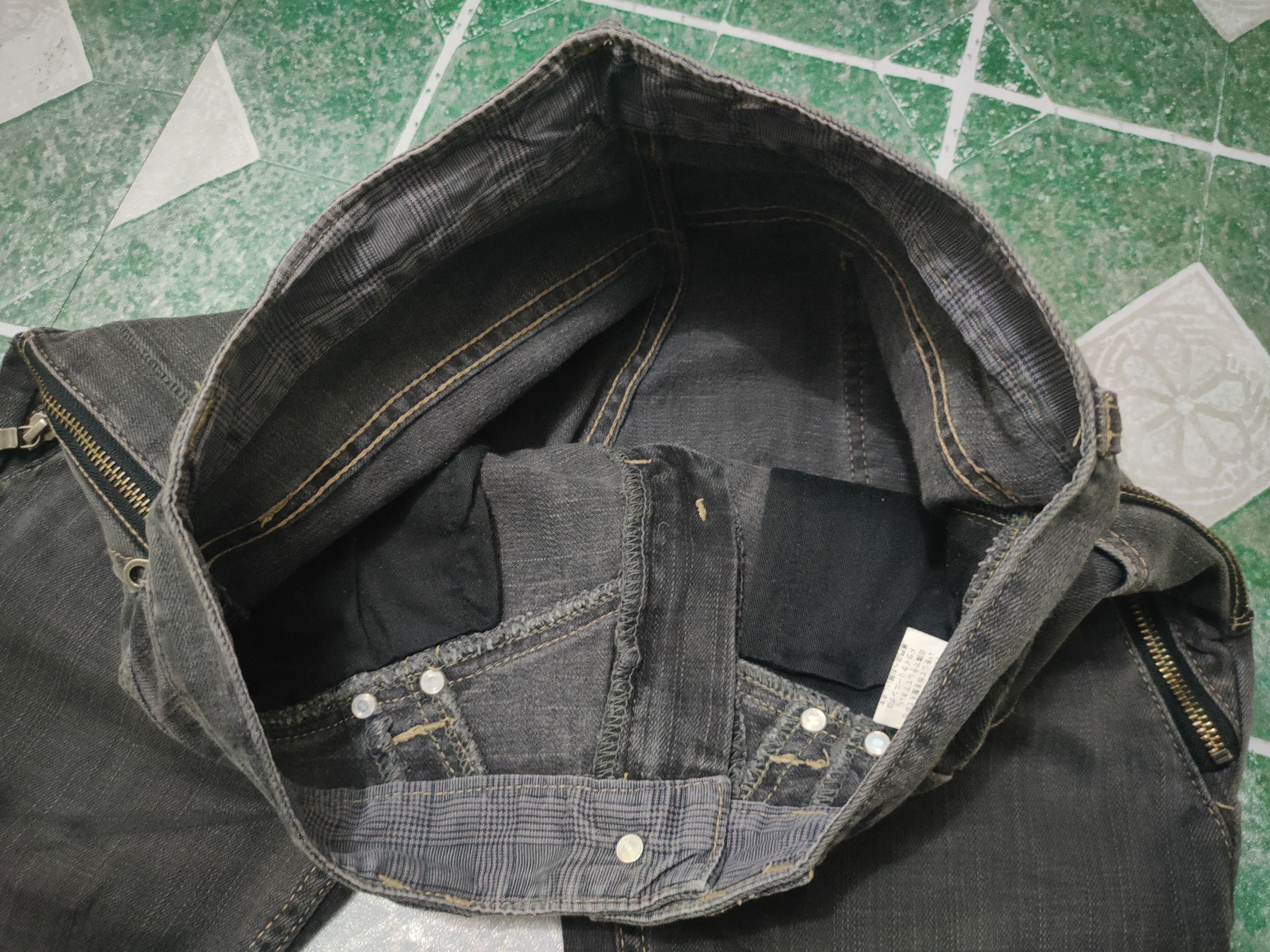 PPFM PPFM Punk Bondage Style Stretchable Skinny Jeans Size US 29 - 7 Thumbnail