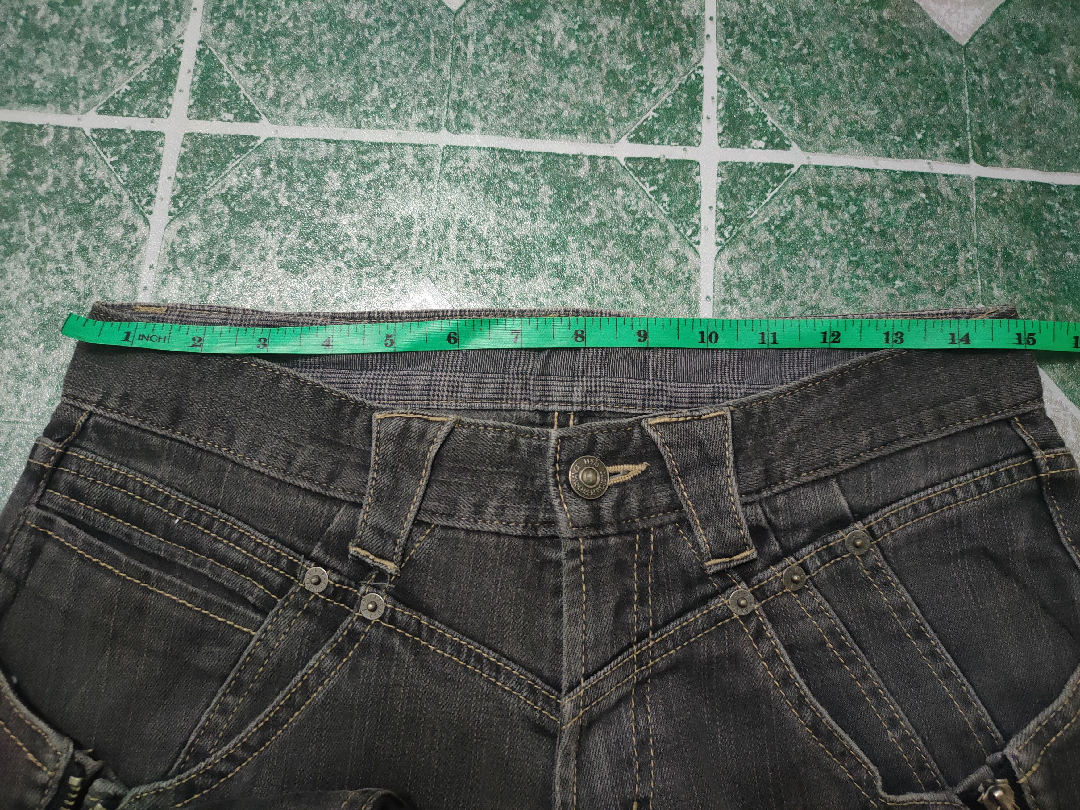 PPFM PPFM Punk Bondage Style Stretchable Skinny Jeans Size US 29 - 11 Thumbnail