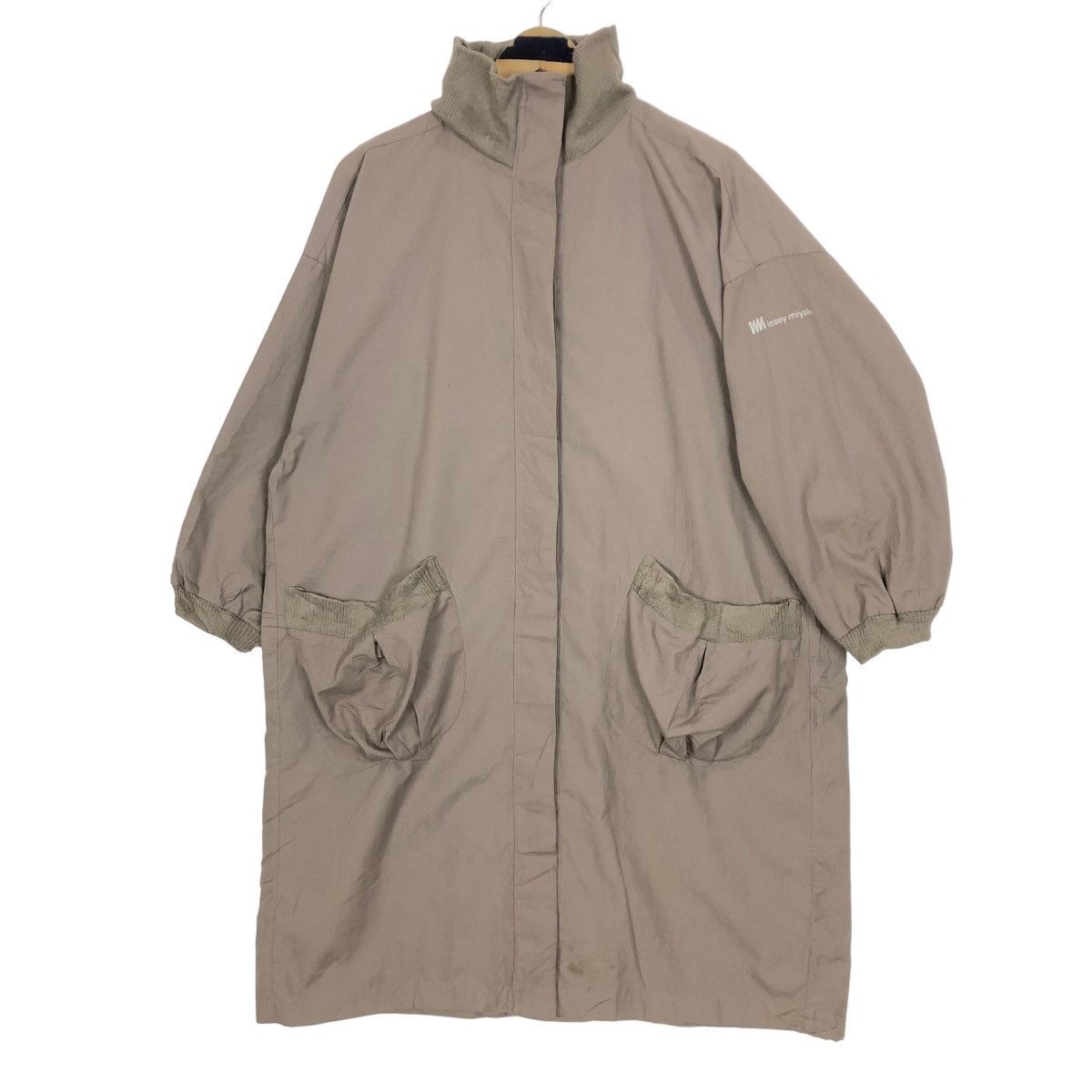 Issey Miyake Vintage IM Issey Miyake Oversized Cotton Car Coat Size US L / EU 52-54 / 3 - 1 Thumbnail