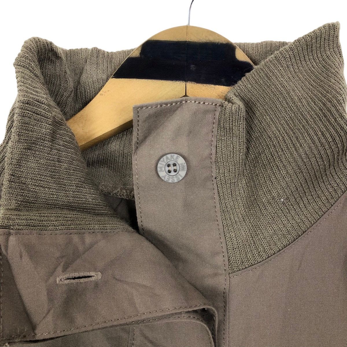 Issey Miyake Vintage IM Issey Miyake Oversized Cotton Car Coat Size US L / EU 52-54 / 3 - 14 Thumbnail