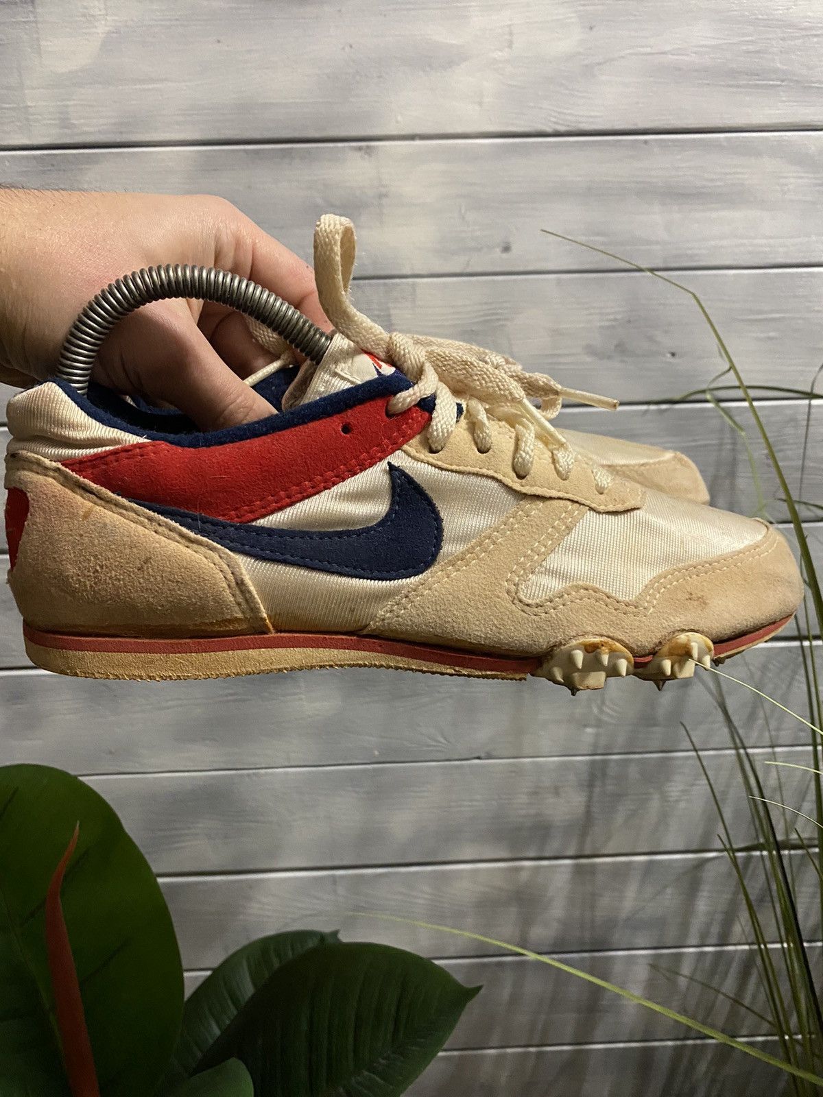 Nike Vintage 1987 Nike Track And Field Running Made in R Of Korea Size US 9 / EU 42 - 2 Thumbnail