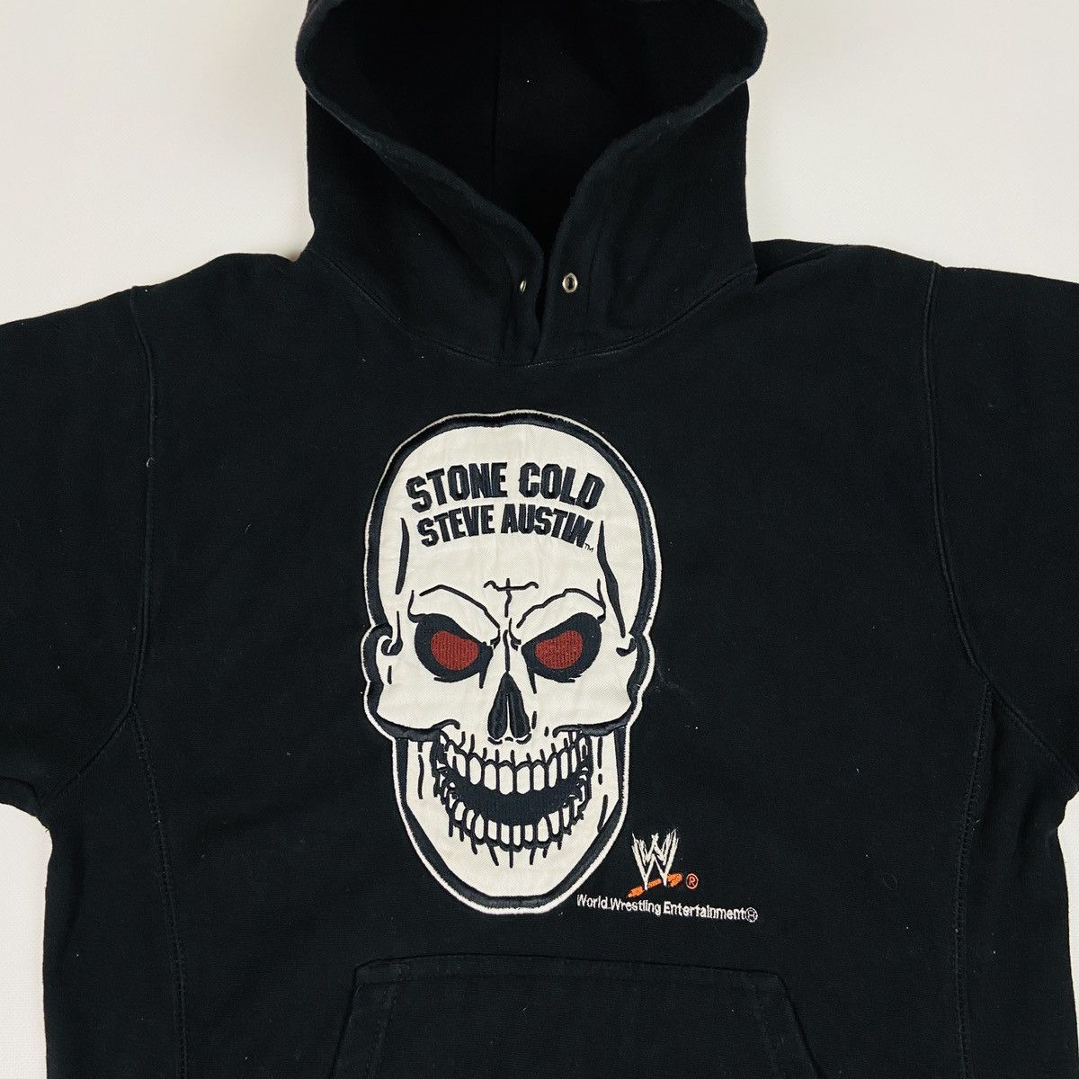 Vintage 1990s STONE COLD STEVE AUSTIN 3:16 RARE HEAVY HOODIE № 1023 Size US M / EU 48-50 / 2 - 2 Thumbnail