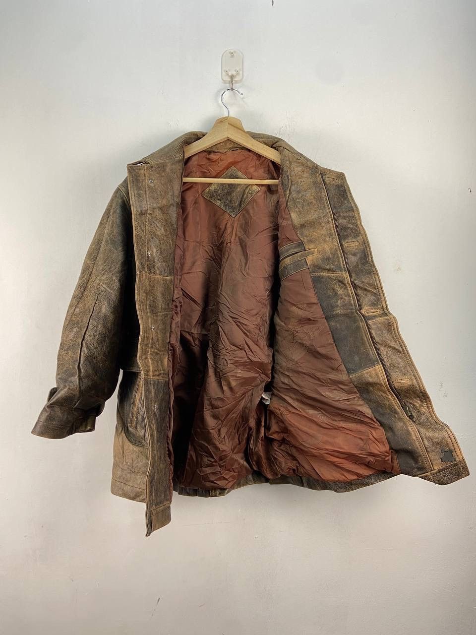 Japanese Brand 🇯🇵 Japanese Brand Vintage Leather Sheepskin Jacket Size US M / EU 48-50 / 2 - 6 Thumbnail
