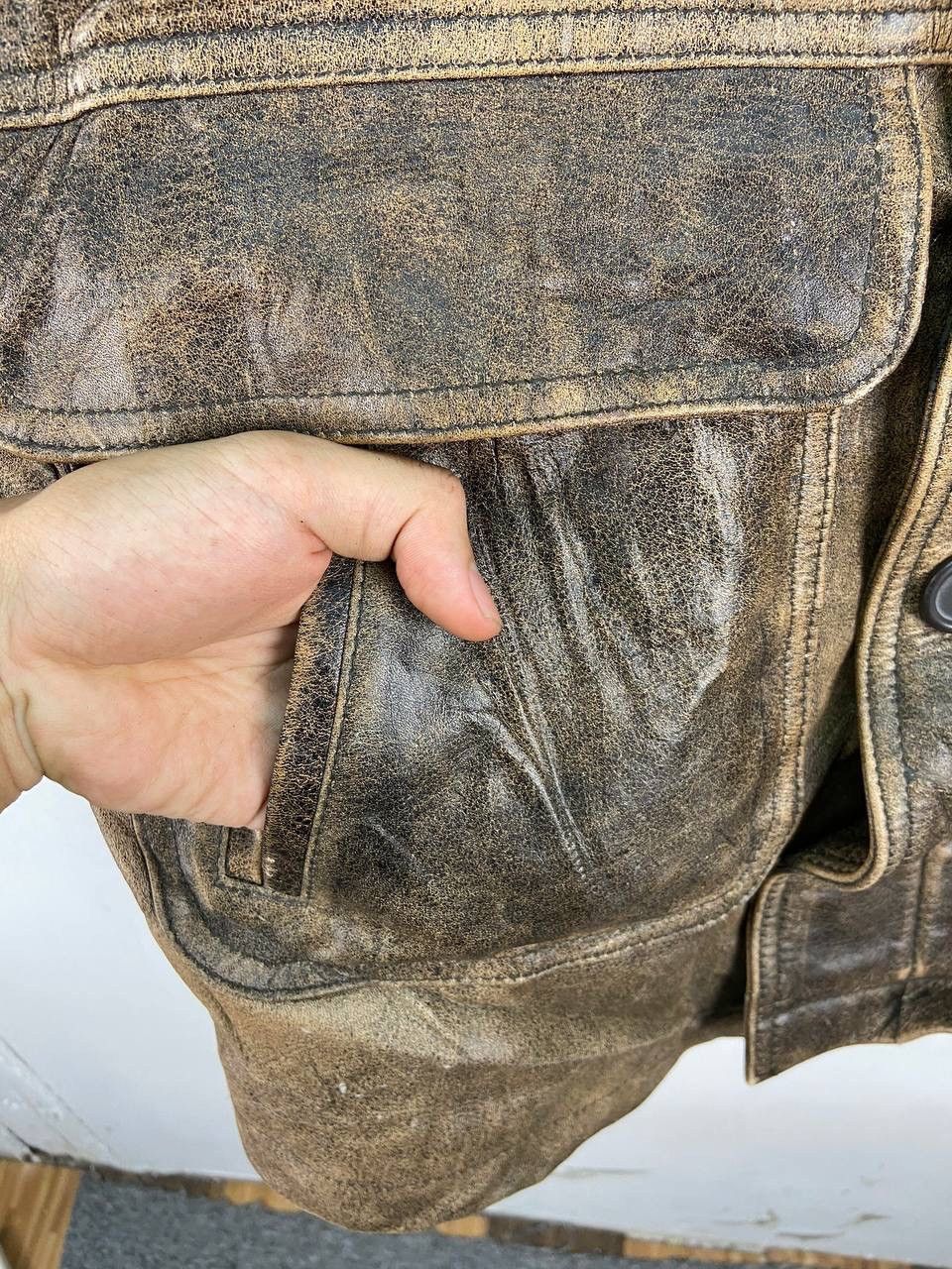 Japanese Brand 🇯🇵 Japanese Brand Vintage Leather Sheepskin Jacket Size US M / EU 48-50 / 2 - 14 Thumbnail
