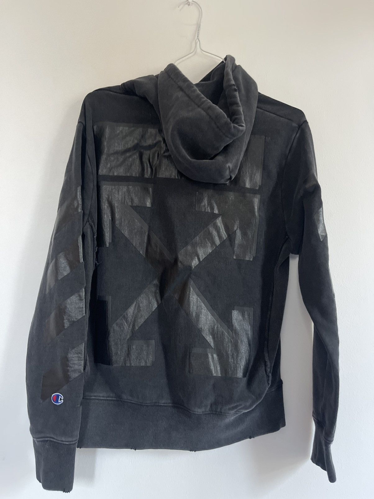 Off-White Off white champion hoodie Size US S / EU 44-46 / 1 - 5 Thumbnail
