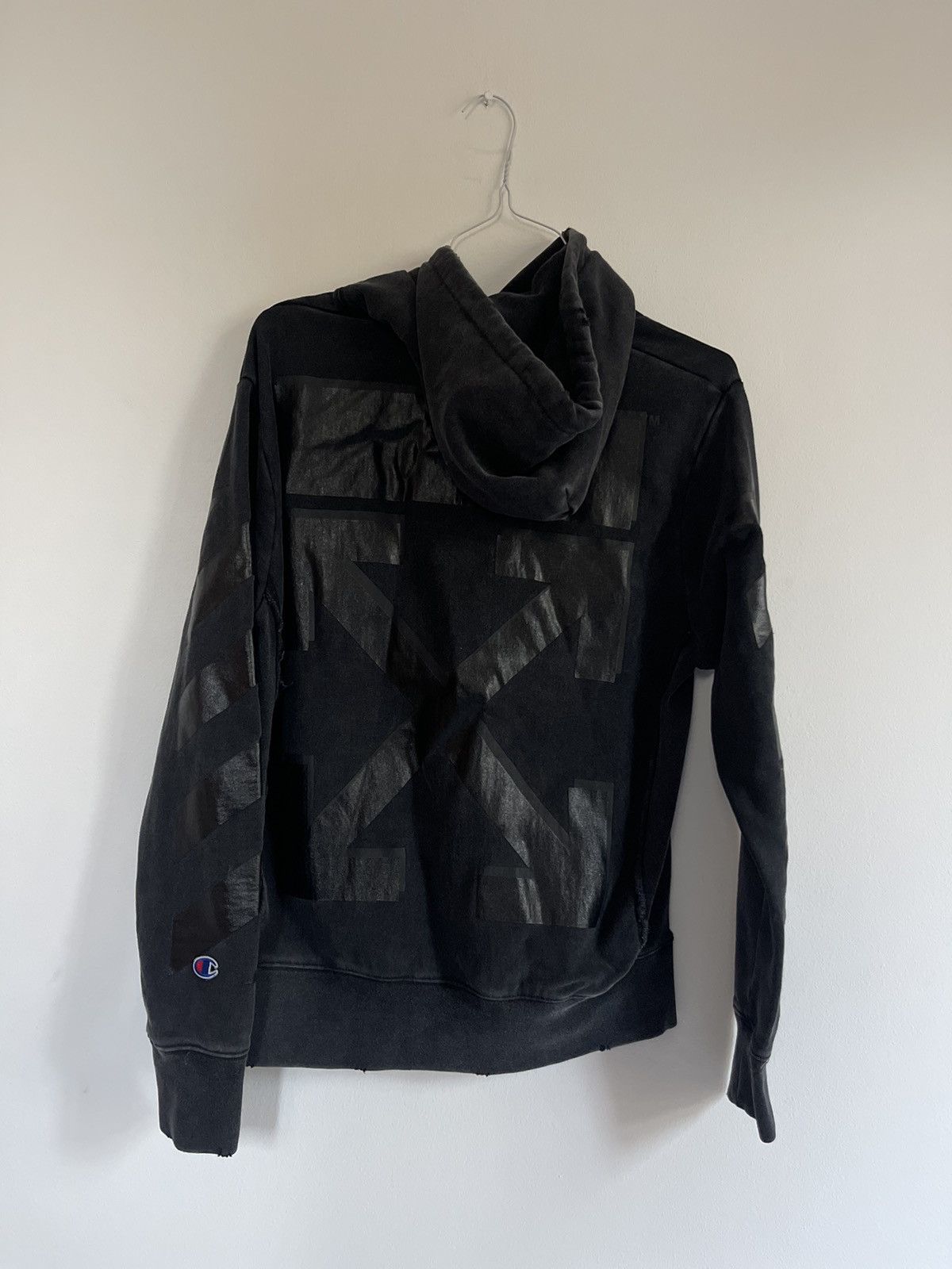 Off-White Off white champion hoodie Size US S / EU 44-46 / 1 - 4 Thumbnail