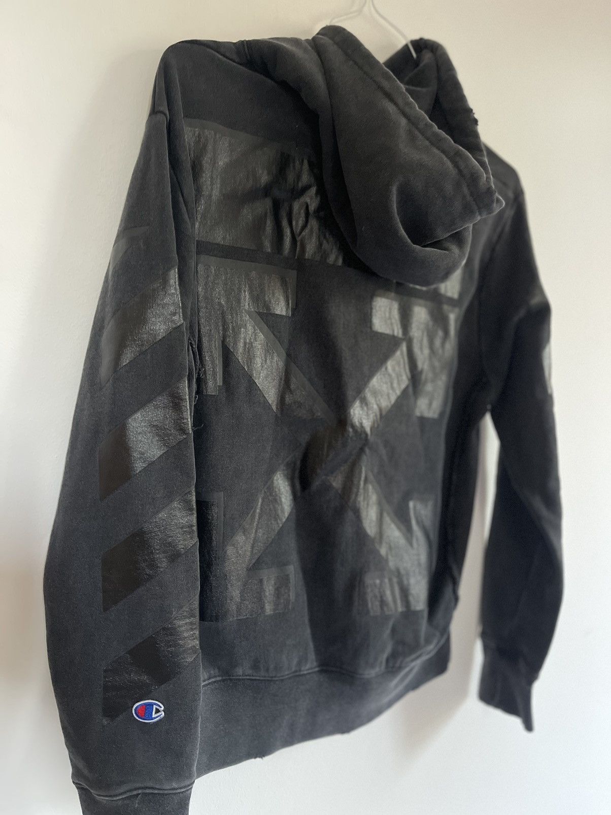 Off-White Off white champion hoodie Size US S / EU 44-46 / 1 - 7 Thumbnail