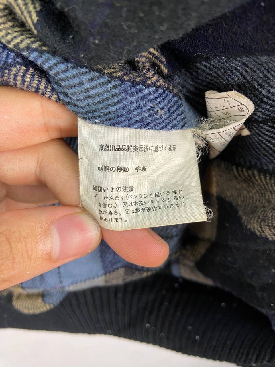 If Six Was Nine 🇯🇵 Japanese Brand Vintage Leather Bomber Jacket Sheepskin Size US M / EU 48-50 / 2 - 10 Thumbnail