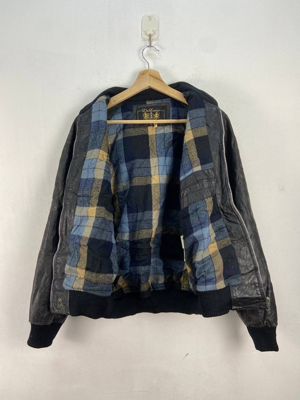 If Six Was Nine 🇯🇵 Japanese Brand Vintage Leather Bomber Jacket Sheepskin Size US M / EU 48-50 / 2 - 2 Thumbnail