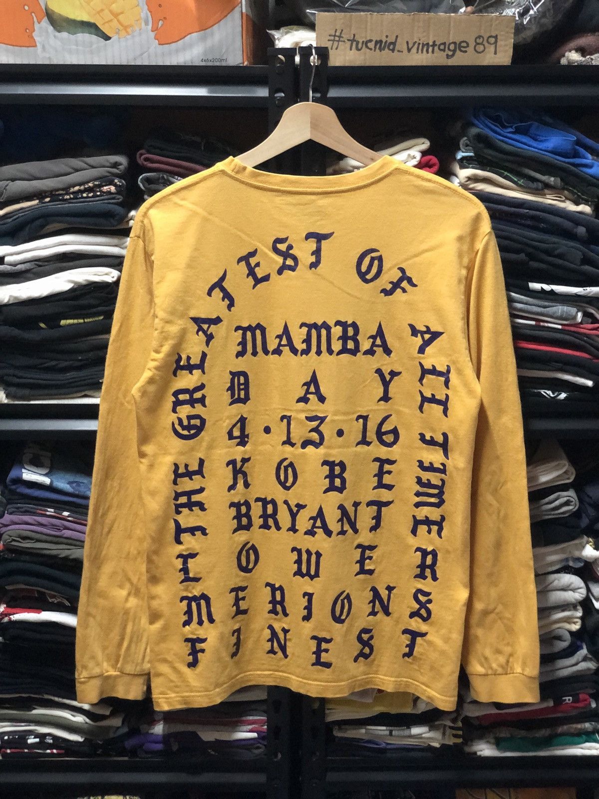 Band Tees Kanye West "I Like Feel Kobe" LongSleeve Tshirt Size US S / EU 44-46 / 1 - 2 Thumbnail