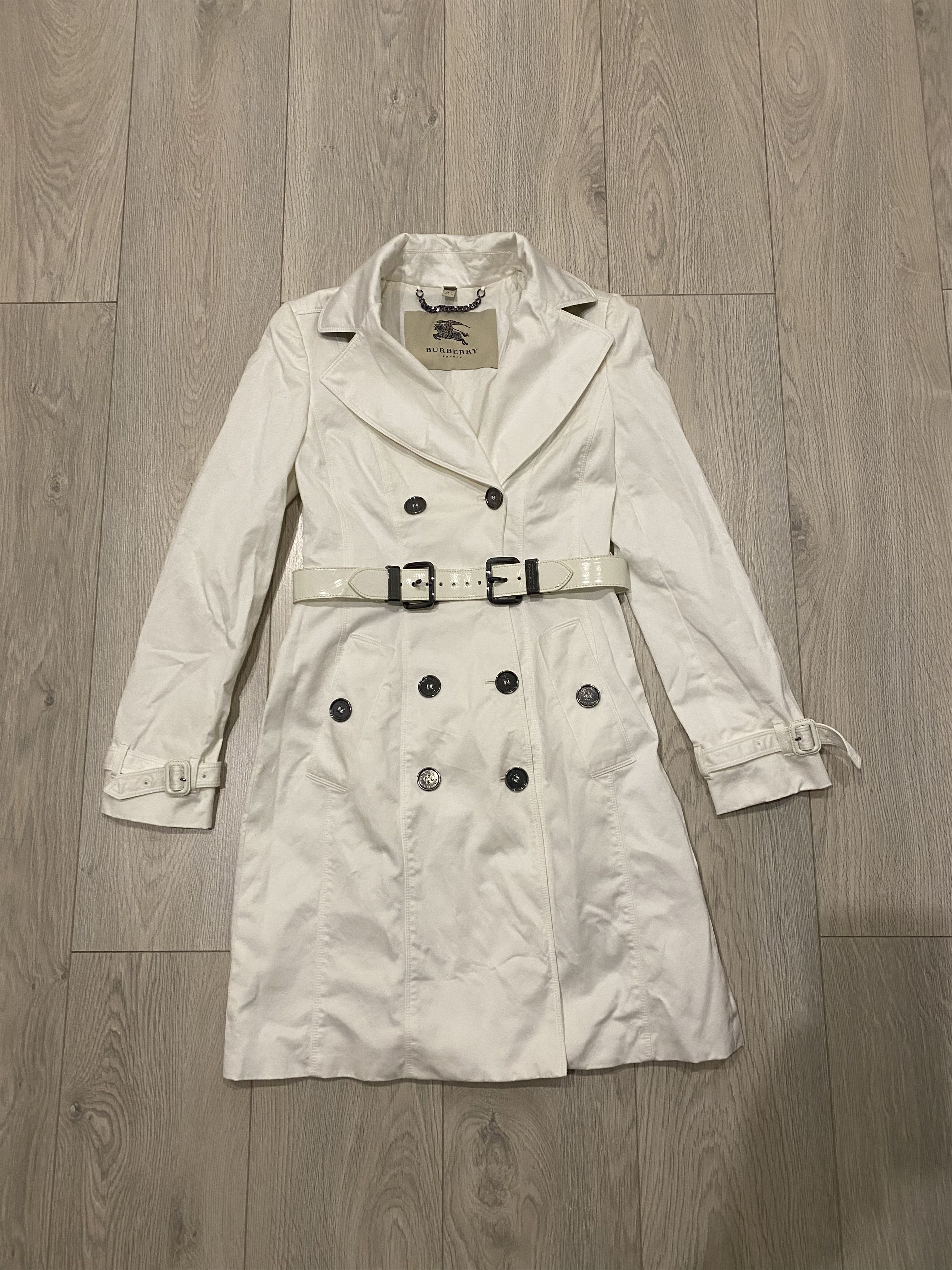 Burberry × Burberry Prorsum Burberry Belted Trench Jacket Size S / US 4 / IT 40 - 1 Thumbnail