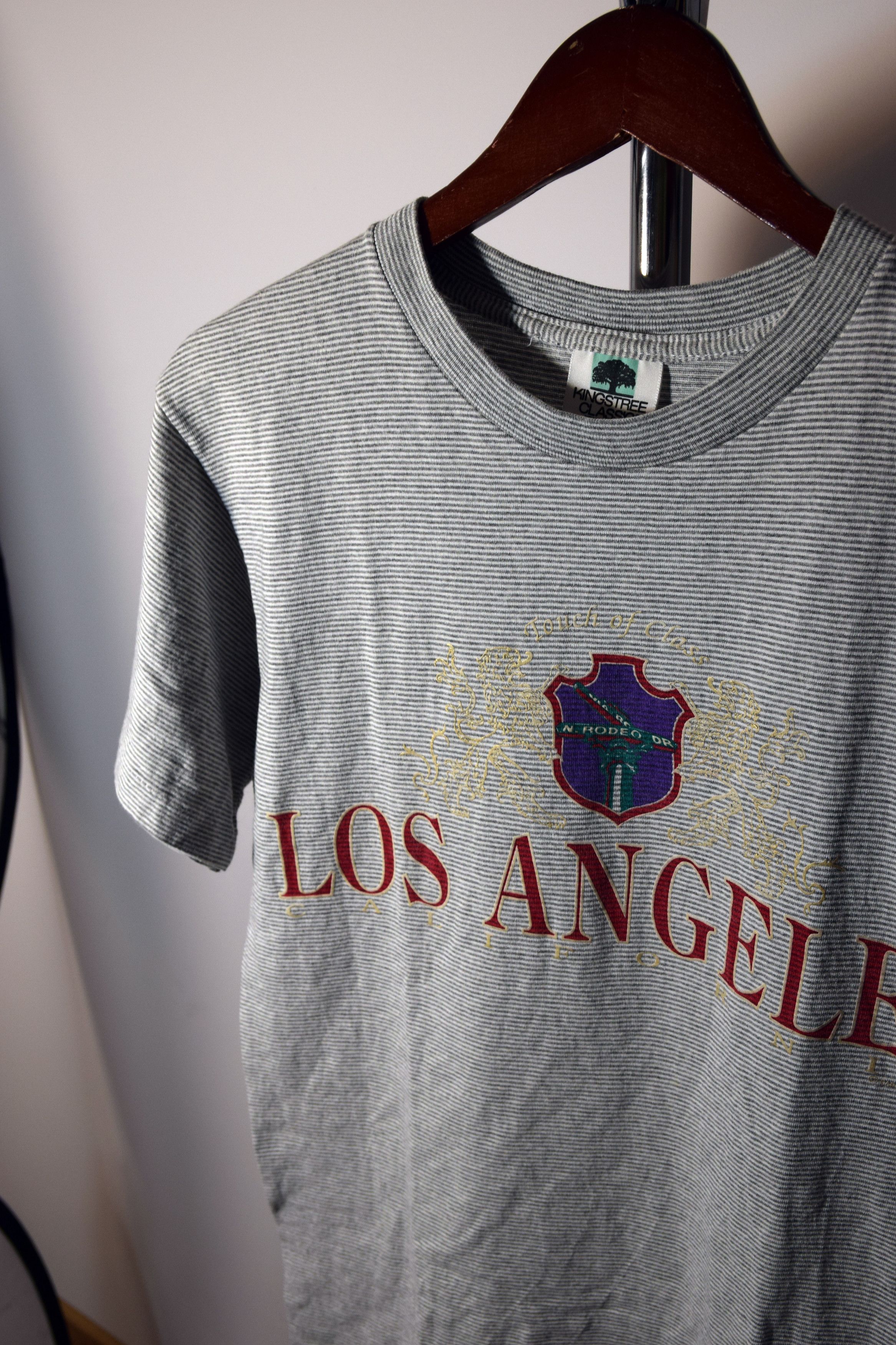 Vintage 90S LA LOS ANGELES RODEO DRIVE VINTAGE T-SHIRT M Size US M / EU 48-50 / 2 - 2 Thumbnail