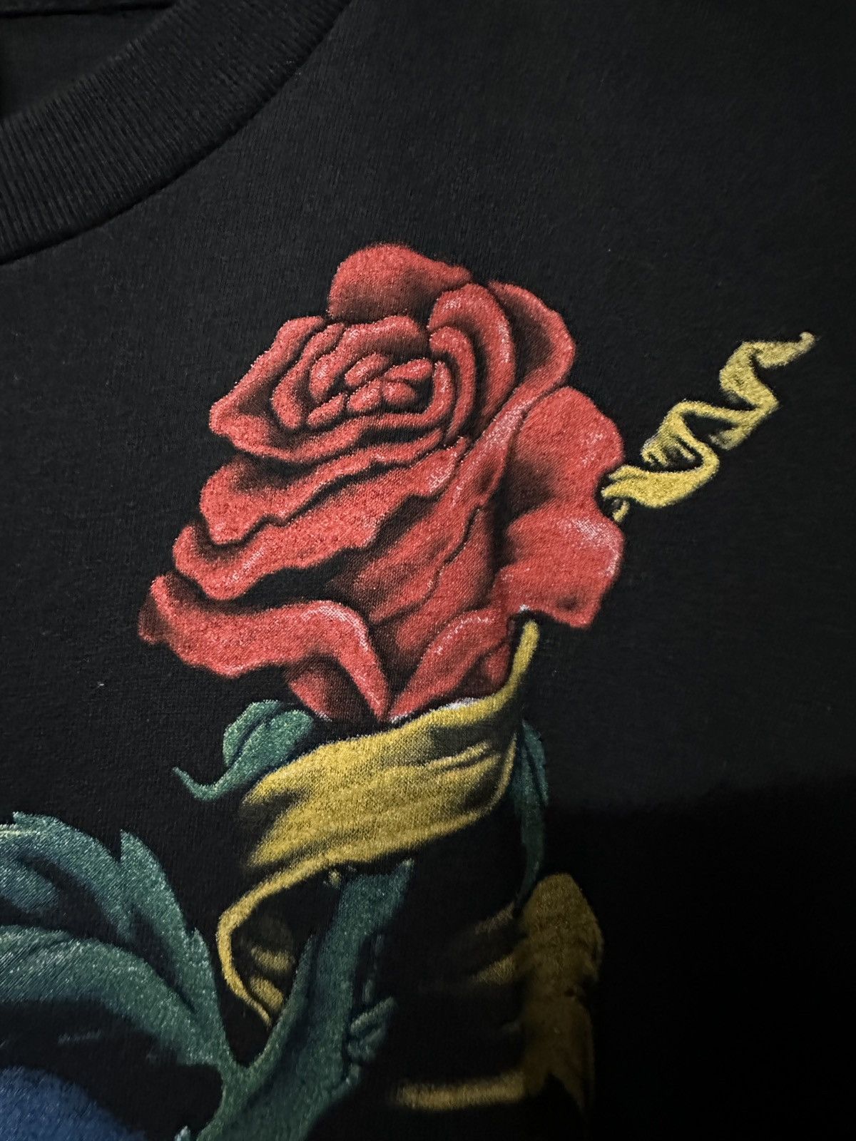 Band Tees × Guns N' Roses × Vintage Vintage 90s Rock Eagle Mirror Print Bootleg Tee Size US XL / EU 56 / 4 - 14 Thumbnail