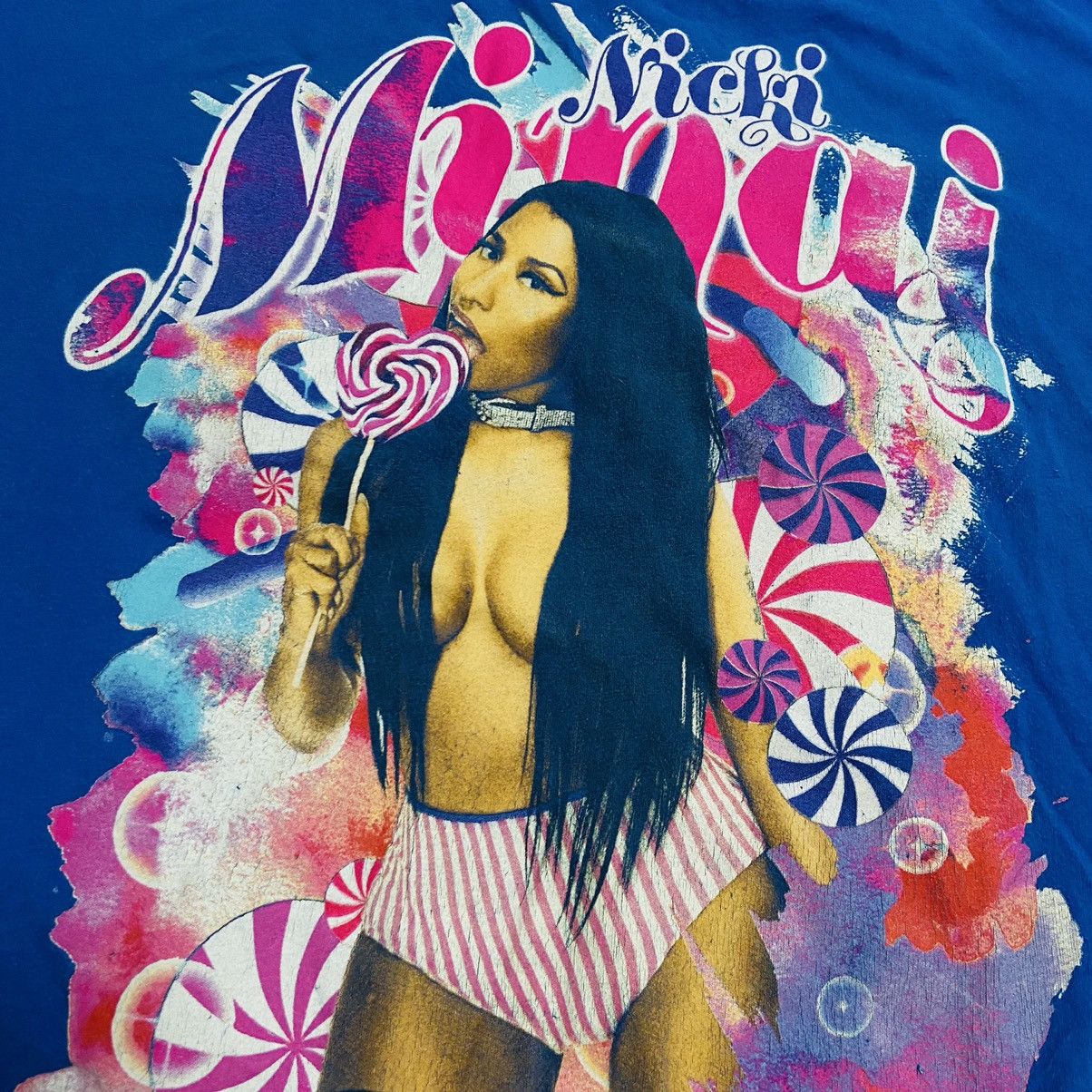 Band Tees NICKI MINAJ SEXY RARE PROMO TOUR BOXY TEE - № 392 Size US XL / EU 56 / 4 - 3 Thumbnail