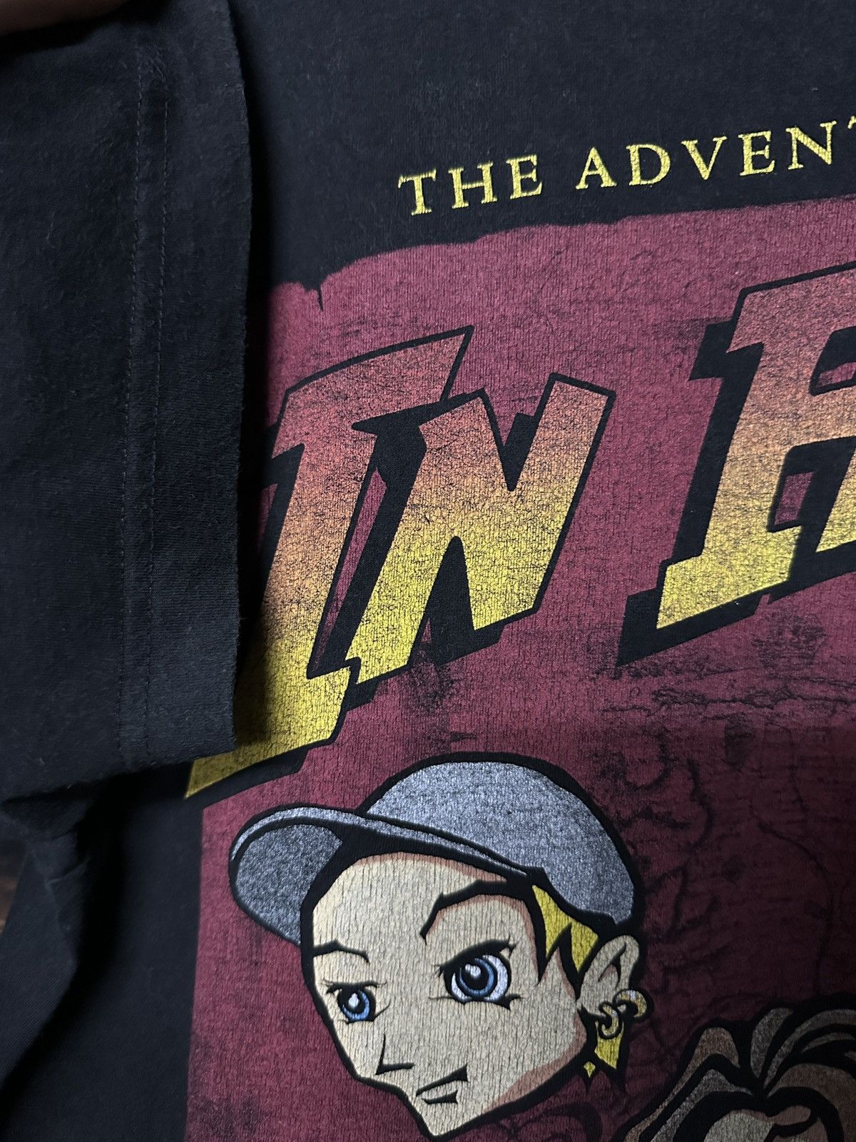Band Tees × Vintage Vintage In Flames Swedish Heavy Metal Band Faded Tee Size US L / EU 52-54 / 3 - 5 Thumbnail