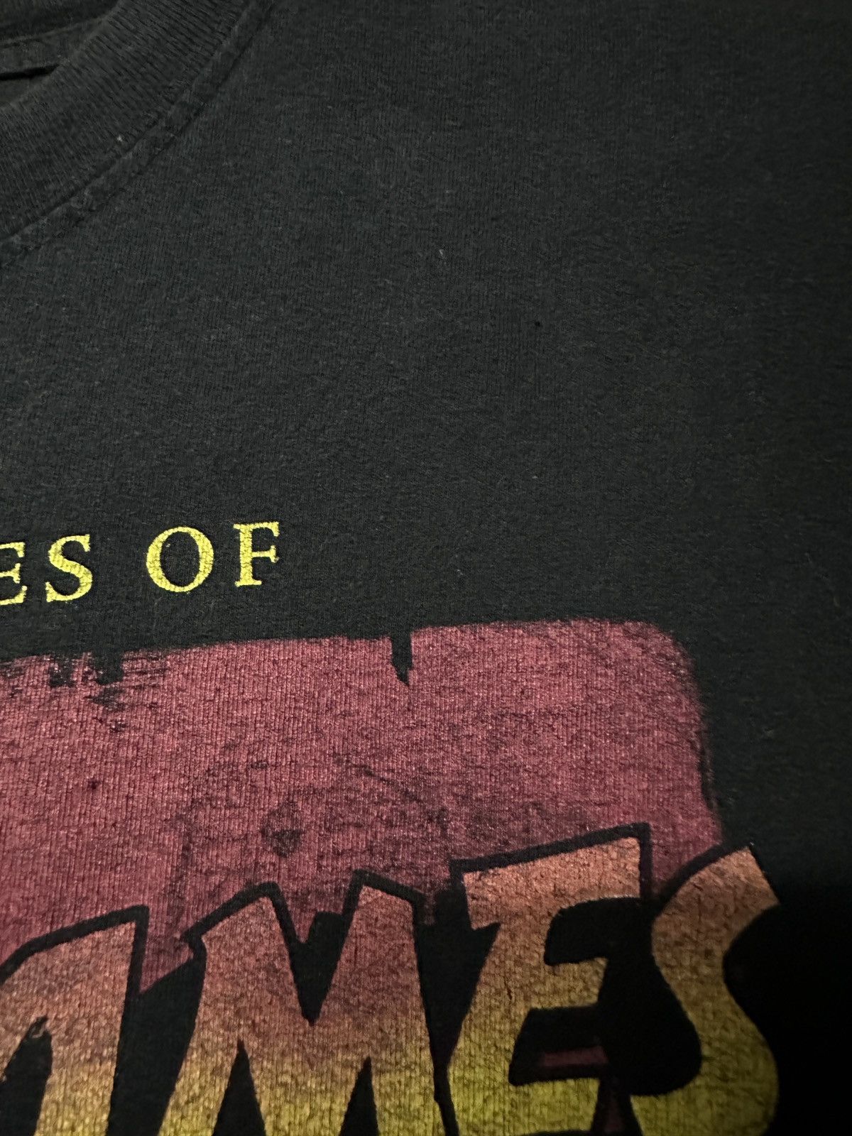 Band Tees × Vintage Vintage In Flames Swedish Heavy Metal Band Faded Tee Size US L / EU 52-54 / 3 - 3 Thumbnail