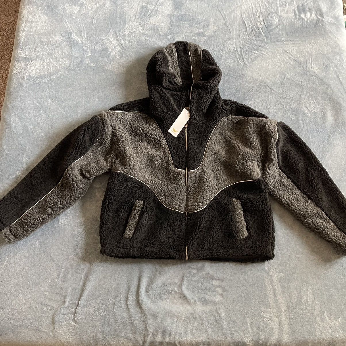 Rare Trendt Vision teddy fleece jacket | Grailed