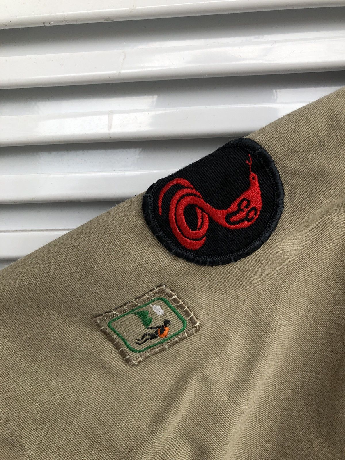 Polo Ralph Lauren × Vintage XX Vintage Polo Ralph Lauren Boy Scouts Shirt / Travis Scott Size US M / EU 48-50 / 2 - 3 Thumbnail