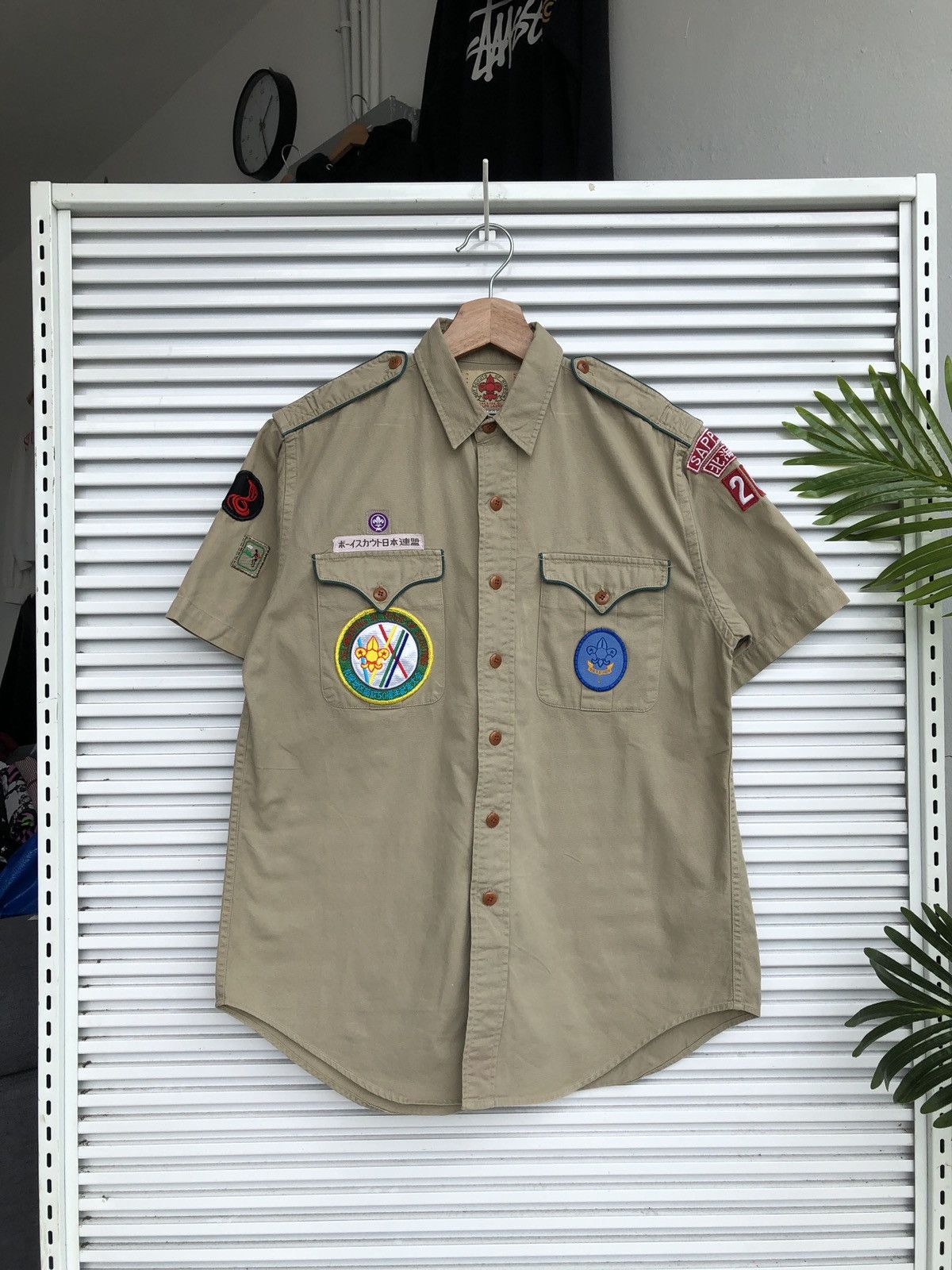 Polo Ralph Lauren × Vintage XX Vintage Polo Ralph Lauren Boy Scouts Shirt / Travis Scott Size US M / EU 48-50 / 2 - 1 Thumbnail