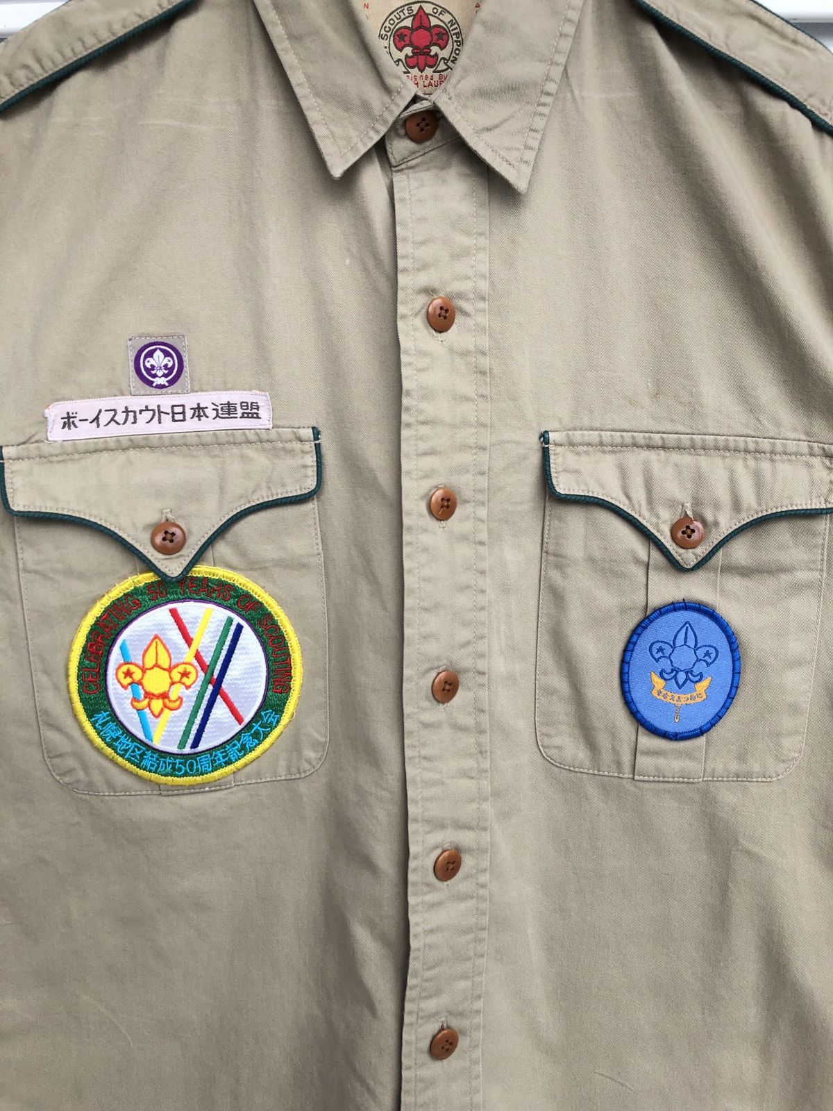Polo Ralph Lauren × Vintage XX Vintage Polo Ralph Lauren Boy Scouts Shirt / Travis Scott Size US M / EU 48-50 / 2 - 2 Thumbnail