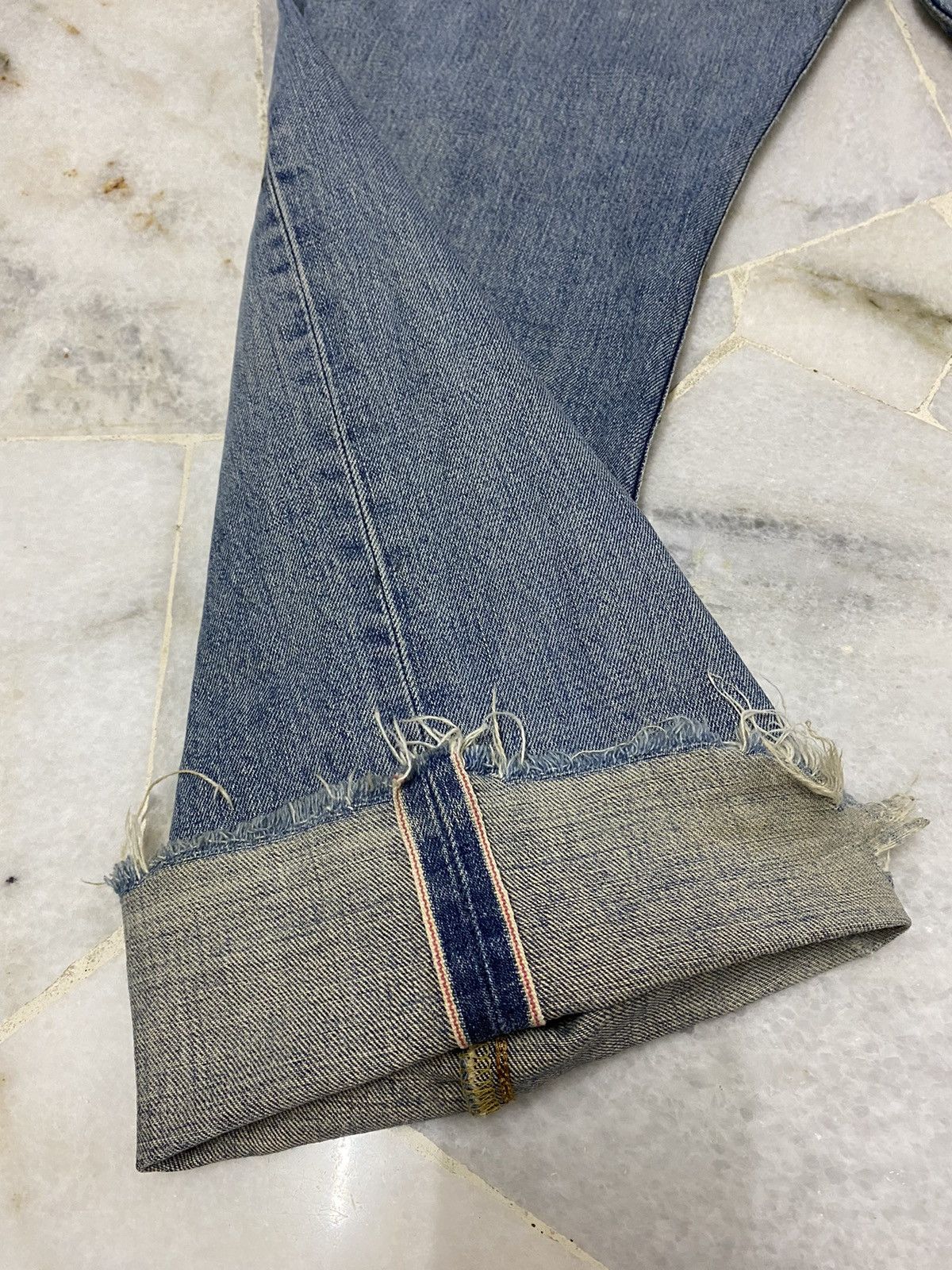 Edwin VINTAGE EDWIN 505 SELVEDGE DISTRESSED DENIM JEANS Size US 30 / EU 46 - 16 Thumbnail