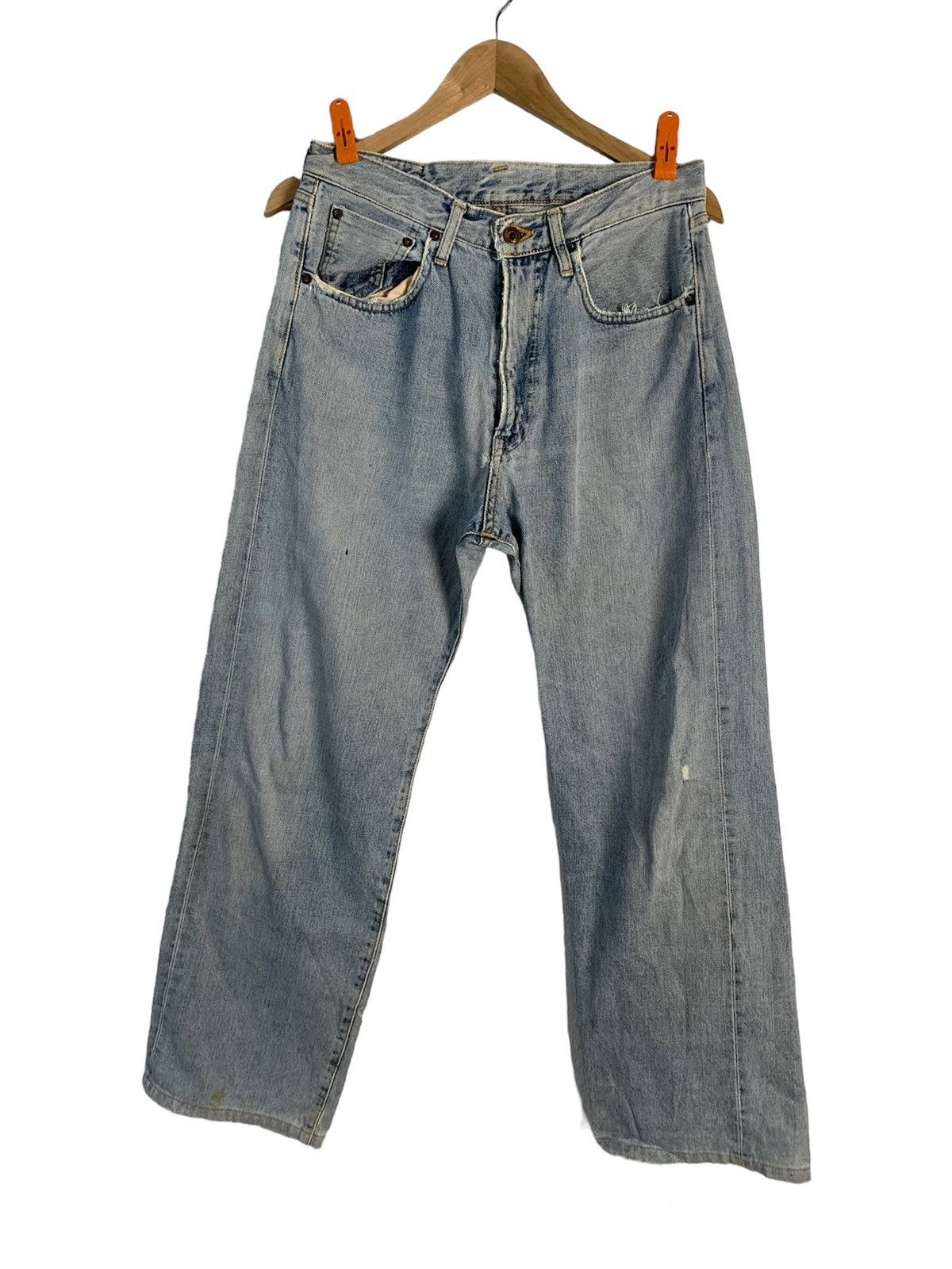 image of Vintage Edwin Selvedge Jeans in Blue, Men's (Size 30)