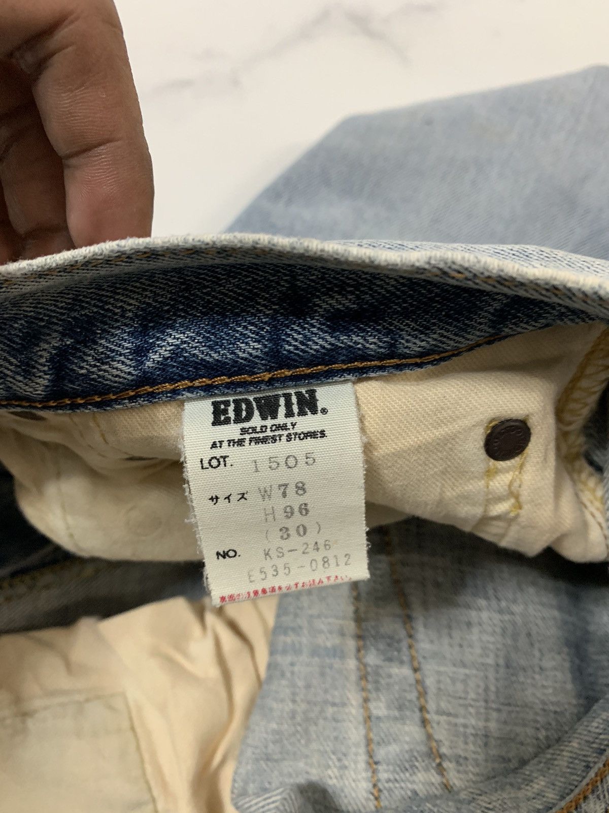 Edwin Vintage Edwin Selvedge Jeans Size US 30 / EU 46 - 9 Thumbnail