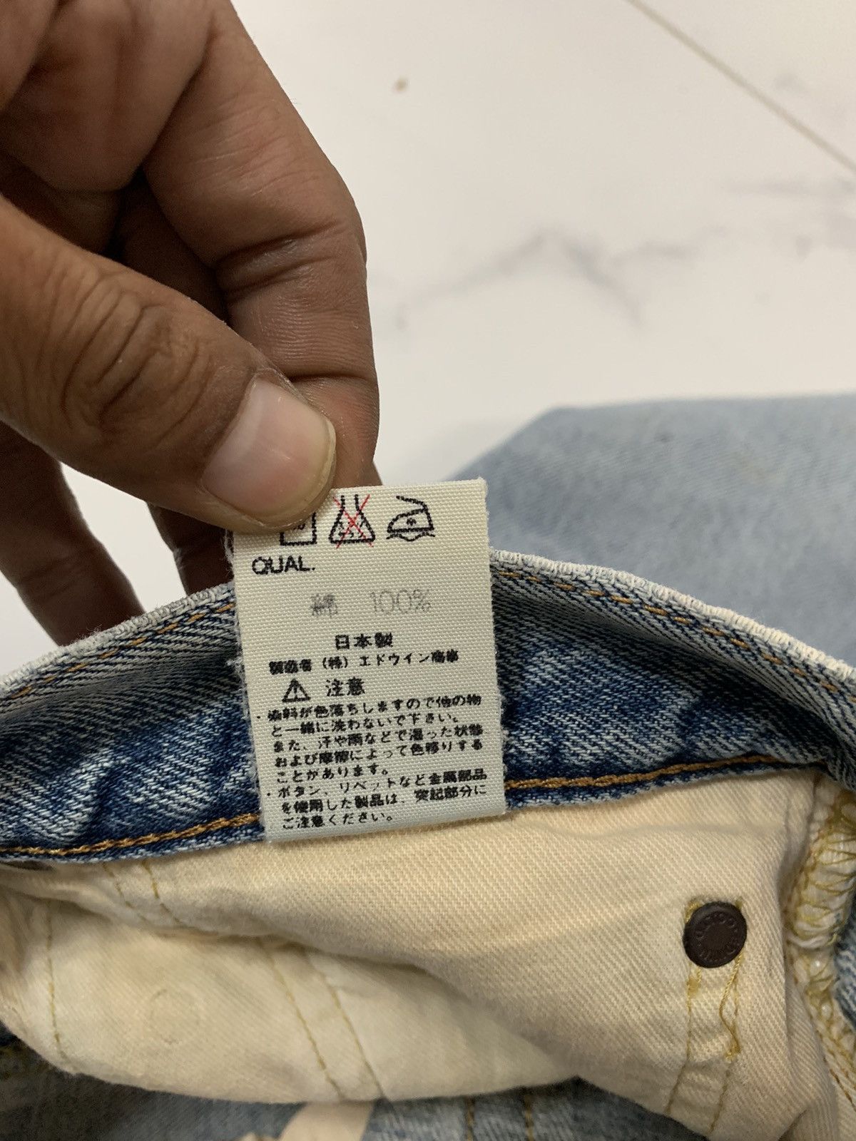 Edwin Vintage Edwin Selvedge Jeans Size US 30 / EU 46 - 10 Thumbnail