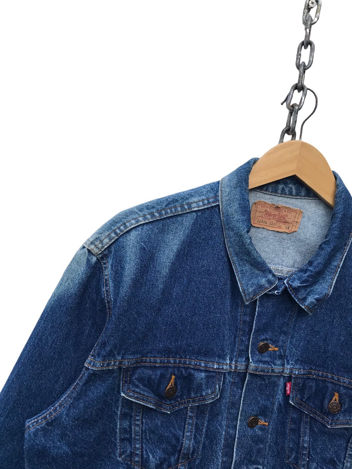 Levi's Vintage Levis Denim Trucker Jacket Size US M / EU 48-50 / 2 - 4 Thumbnail
