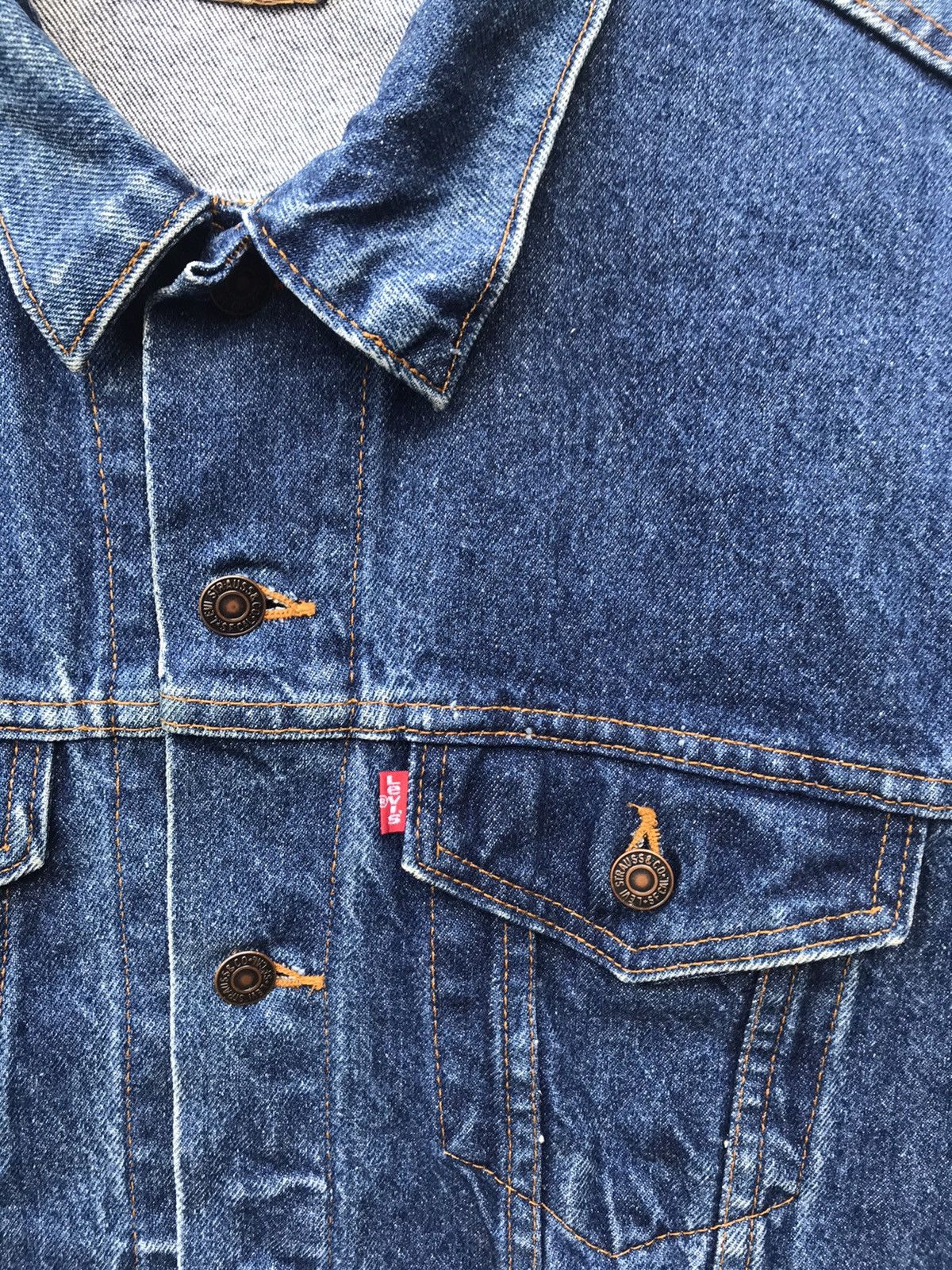 Levi's Vintage Levis Denim Trucker Jacket Size US M / EU 48-50 / 2 - 3 Thumbnail