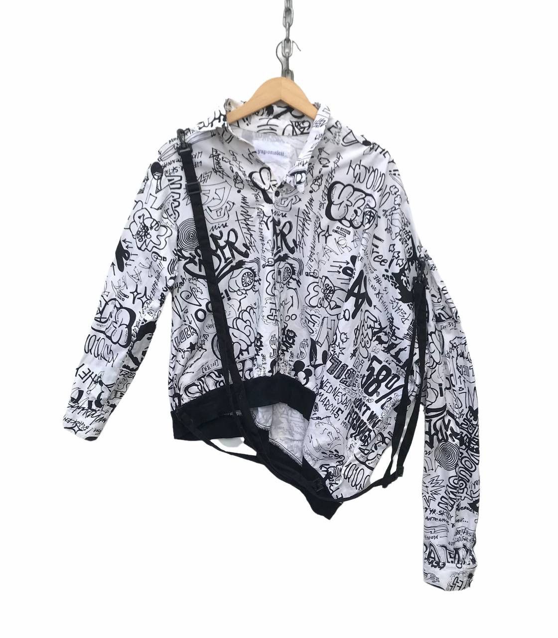 Yaponskii Rare Design Yaponskii Overprinted Japanese Brand Jacket Size US L / EU 52-54 / 3 - 1 Thumbnail