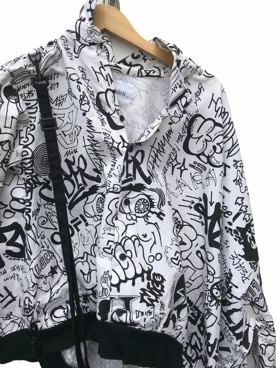 Yaponskii Rare Design Yaponskii Overprinted Japanese Brand Jacket Size US L / EU 52-54 / 3 - 16 Thumbnail