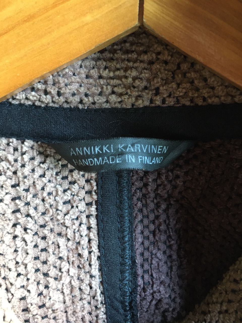Annikki Karvinen × Handmade Annikki Karvinen Hilsikin Navajo Knit Jackets Size M / US 6-8 / IT 42-44 - 8 Thumbnail