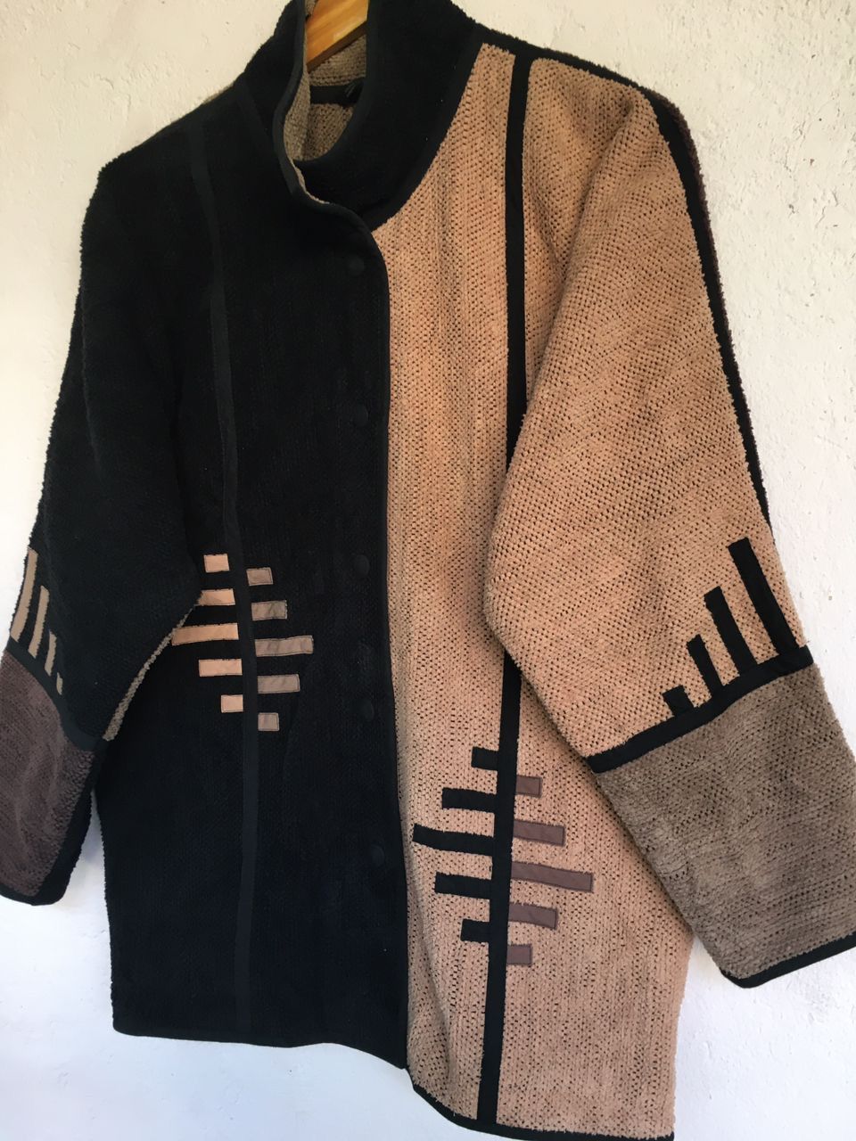Annikki Karvinen × Handmade Annikki Karvinen Hilsikin Navajo Knit Jackets Size M / US 6-8 / IT 42-44 - 3 Thumbnail