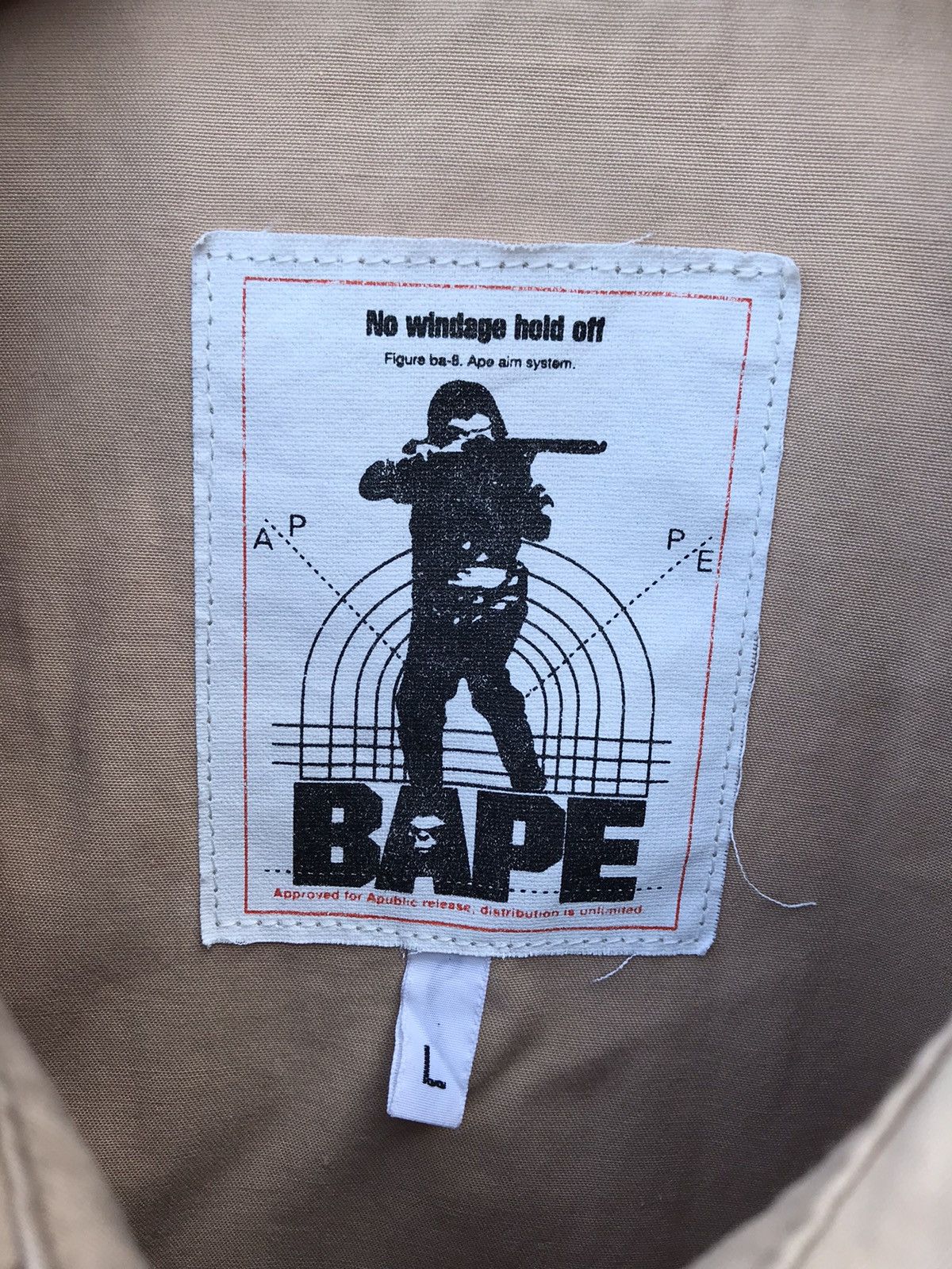 Bape A Bathing Ape Cargo Works Jacket Bape Japan Streetwear Jacke Size US M / EU 48-50 / 2 - 2 Thumbnail