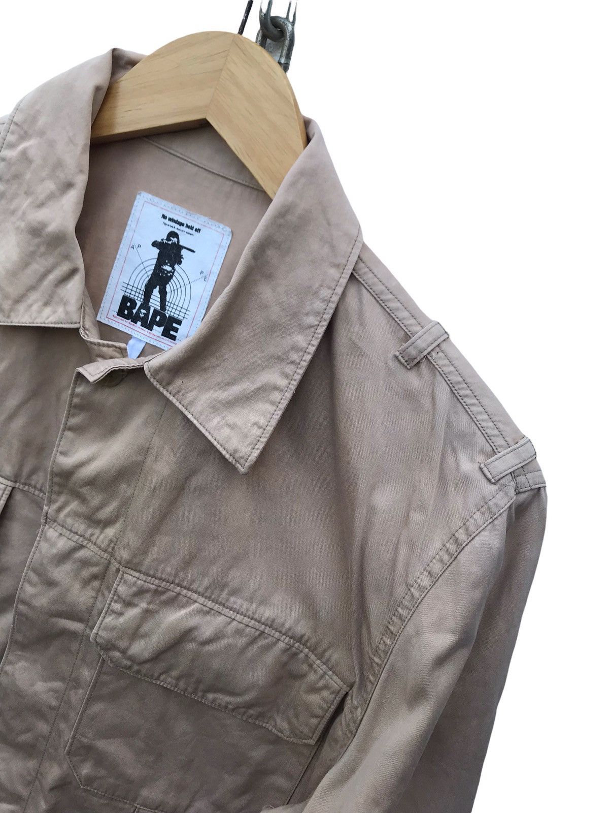 Bape A Bathing Ape Cargo Works Jacket Bape Japan Streetwear Jacke Size US M / EU 48-50 / 2 - 4 Thumbnail