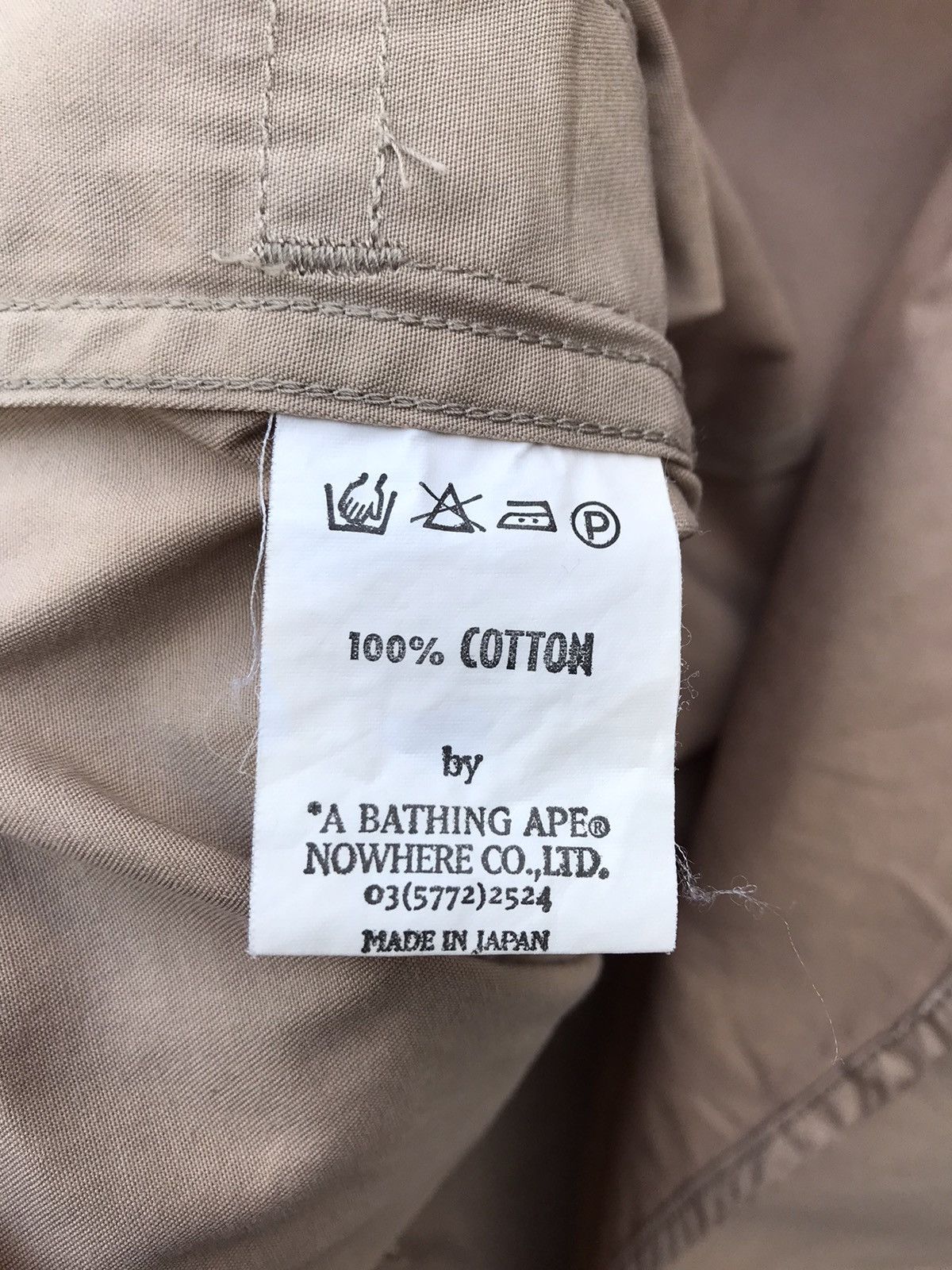 Bape A Bathing Ape Cargo Works Jacket Bape Japan Streetwear Jacke Size US M / EU 48-50 / 2 - 13 Thumbnail