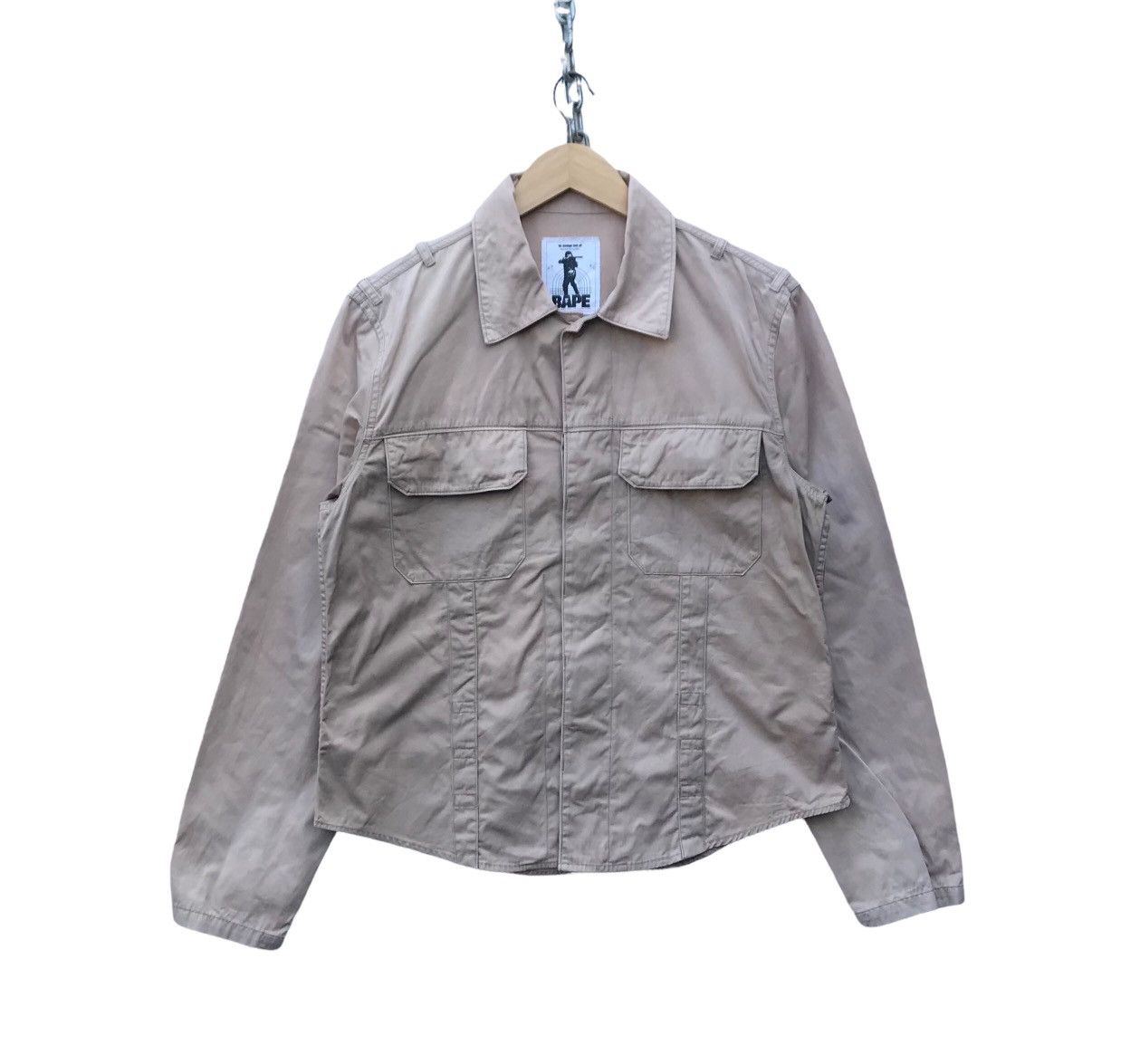 Bape A Bathing Ape Cargo Works Jacket Bape Japan Streetwear Jacke Size US M / EU 48-50 / 2 - 1 Thumbnail