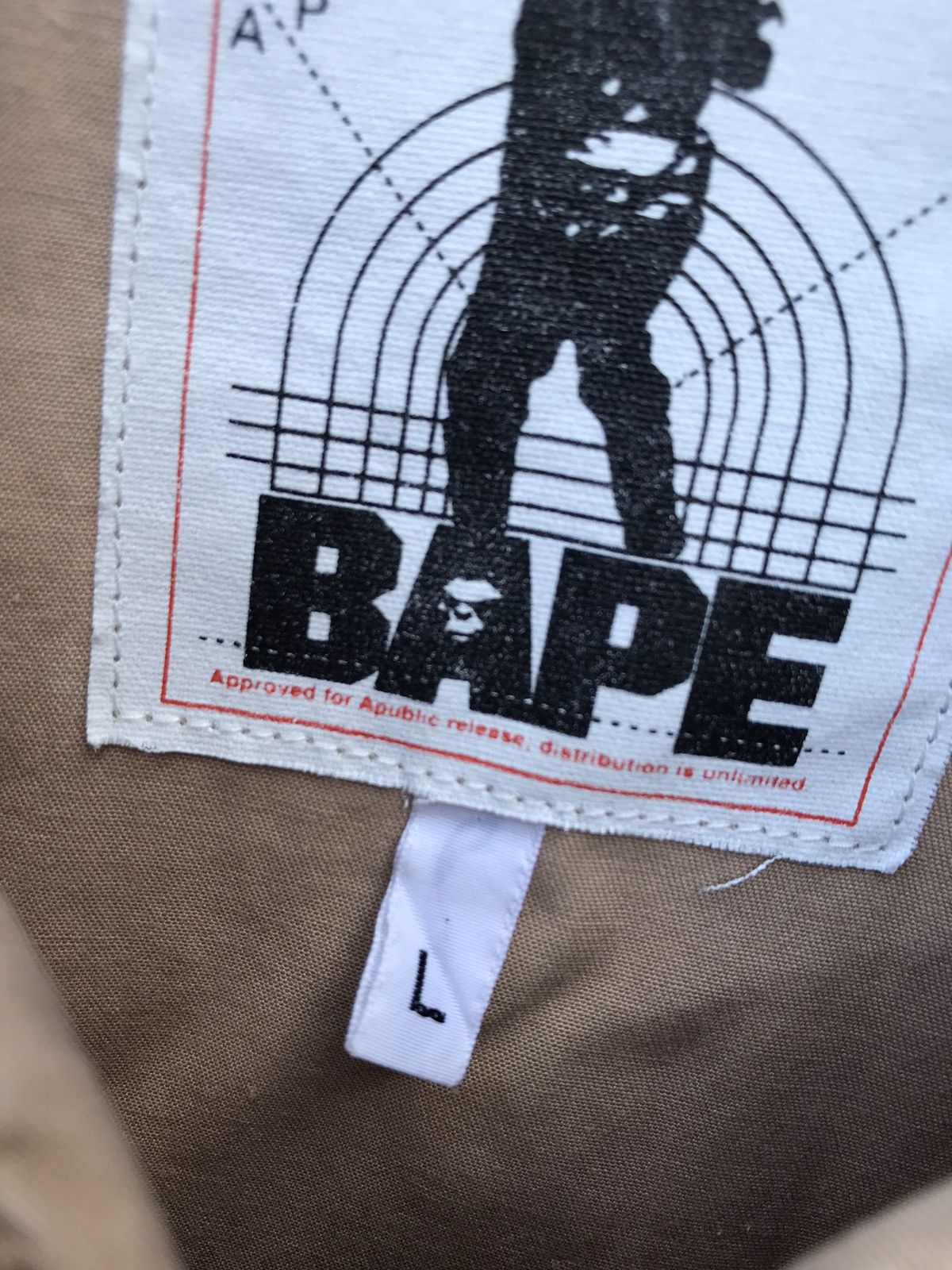 Bape A Bathing Ape Cargo Works Jacket Bape Japan Streetwear Jacke Size US M / EU 48-50 / 2 - 3 Thumbnail