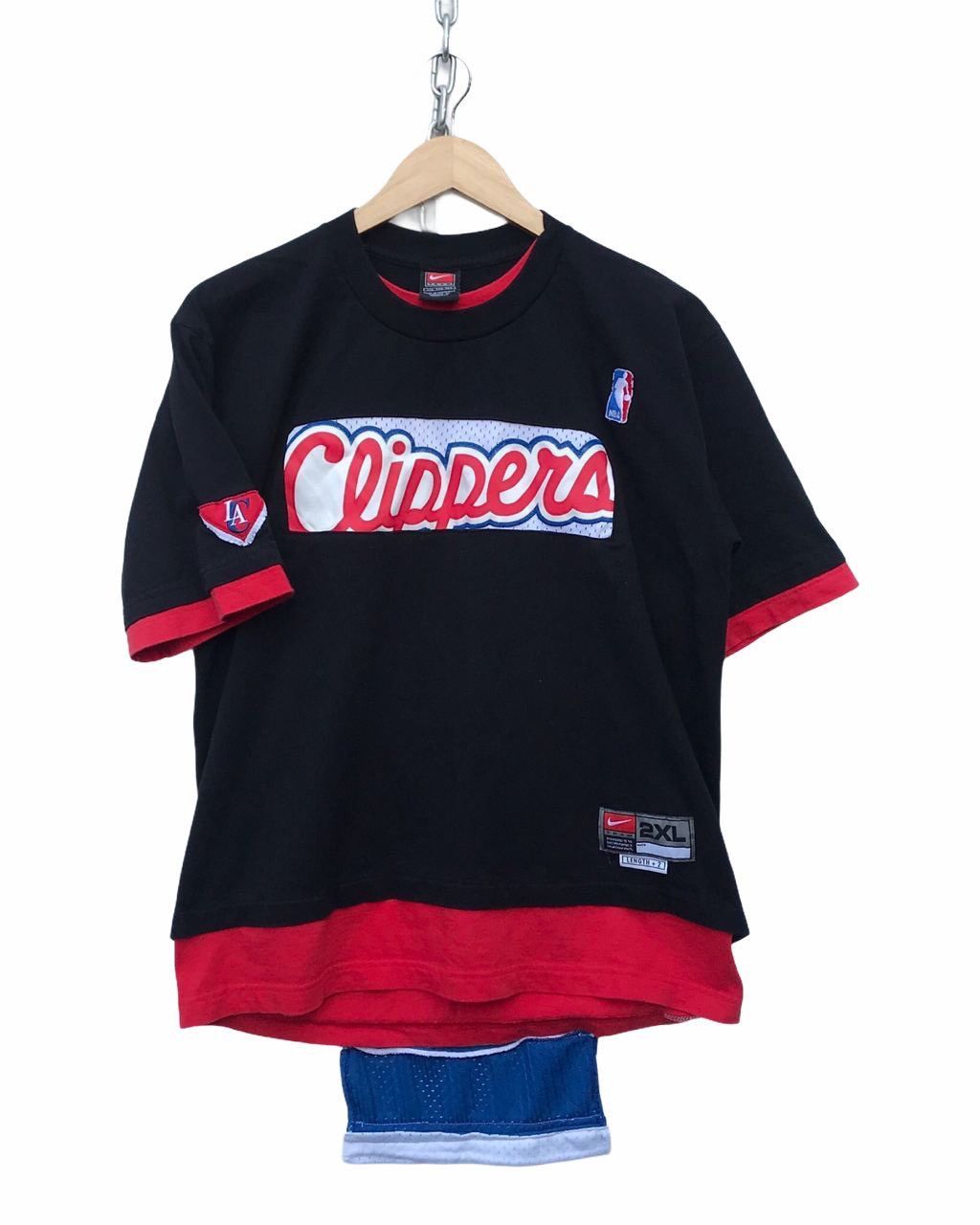 NBA Nike Nba Team Clippers Odom 7 Shirt Nike Basketball Tee Size US L / EU 52-54 / 3 - 1 Thumbnail