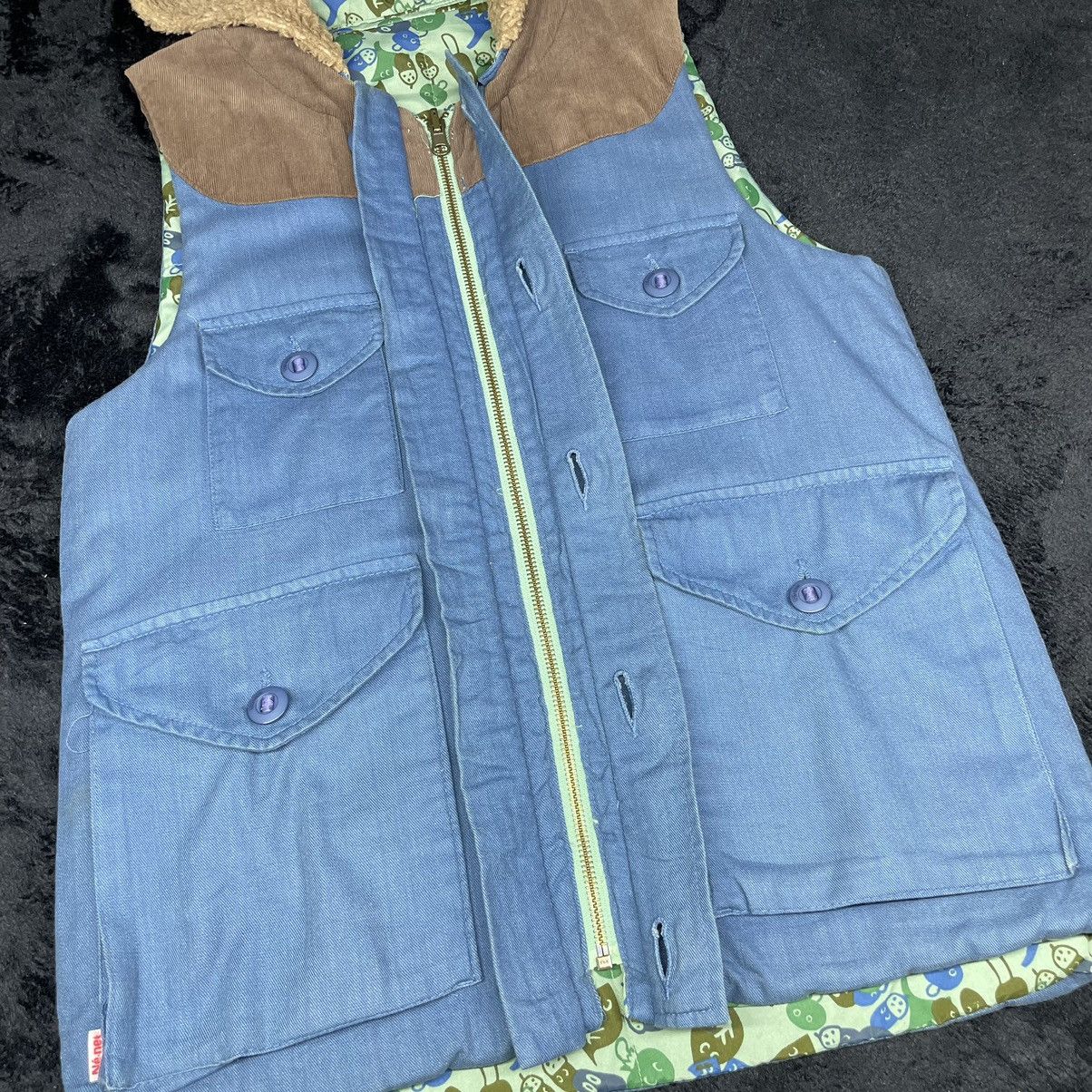 Issey Miyake A31 Ne-net by issey miyake hooded reverseble vest jacket Size US M / EU 48-50 / 2 - 15 Thumbnail