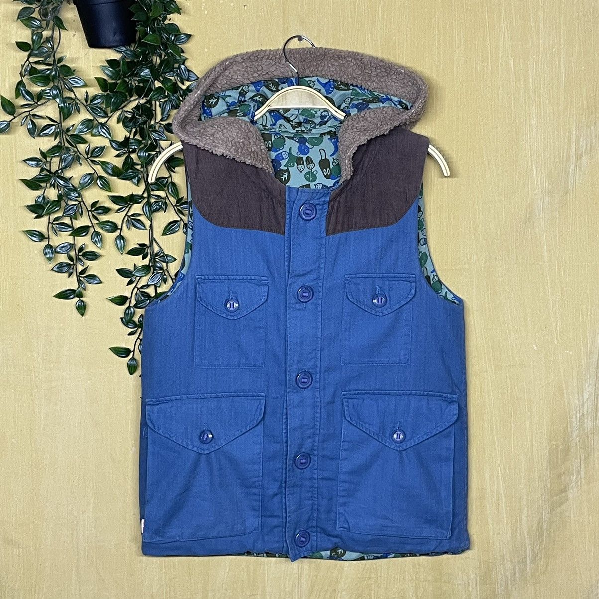 Issey Miyake A31 Ne-net by issey miyake hooded reverseble vest jacket Size US M / EU 48-50 / 2 - 1 Thumbnail
