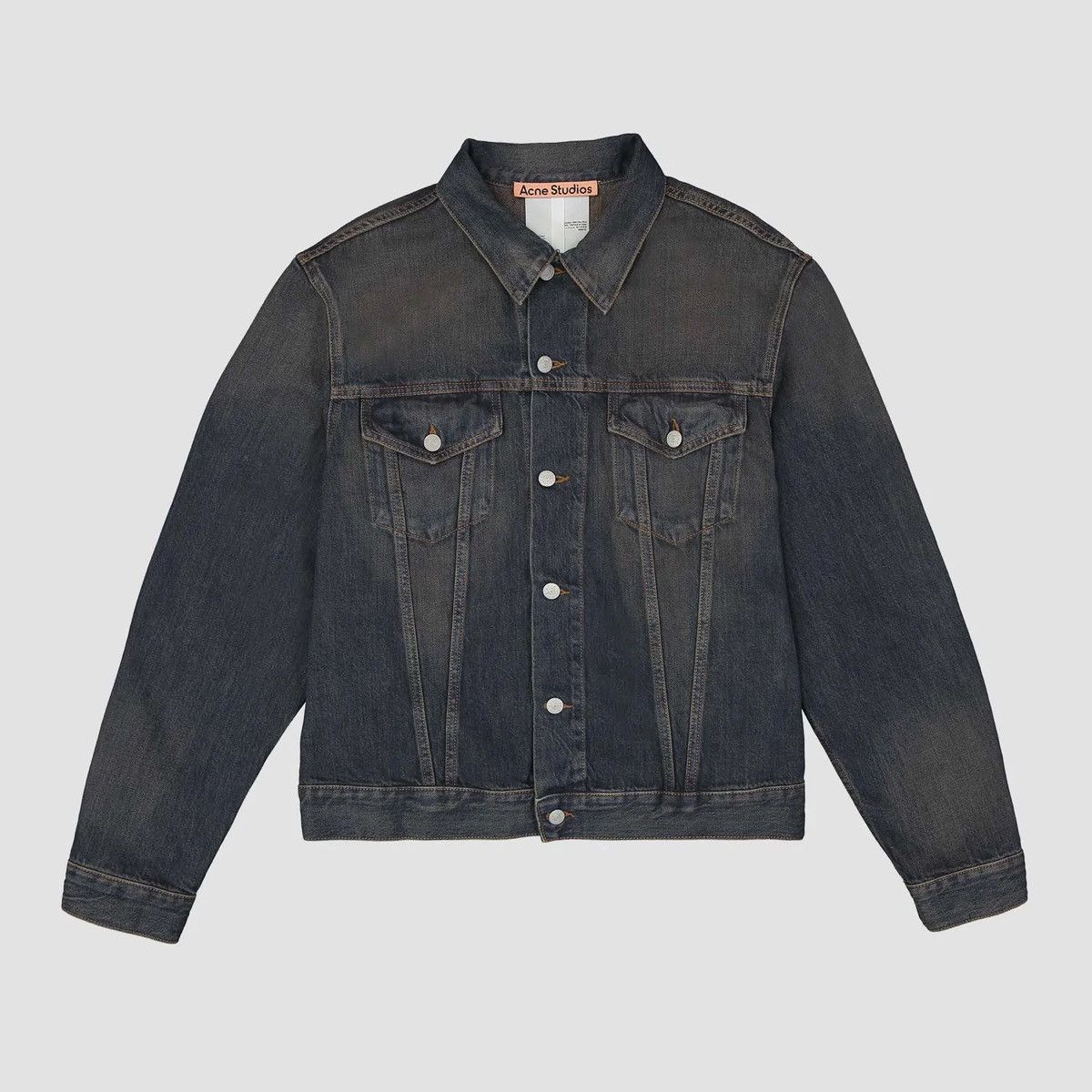 ACNE STUDIOS 1998 CLAY BLUE DENIM JACKET - ジャケット/アウター