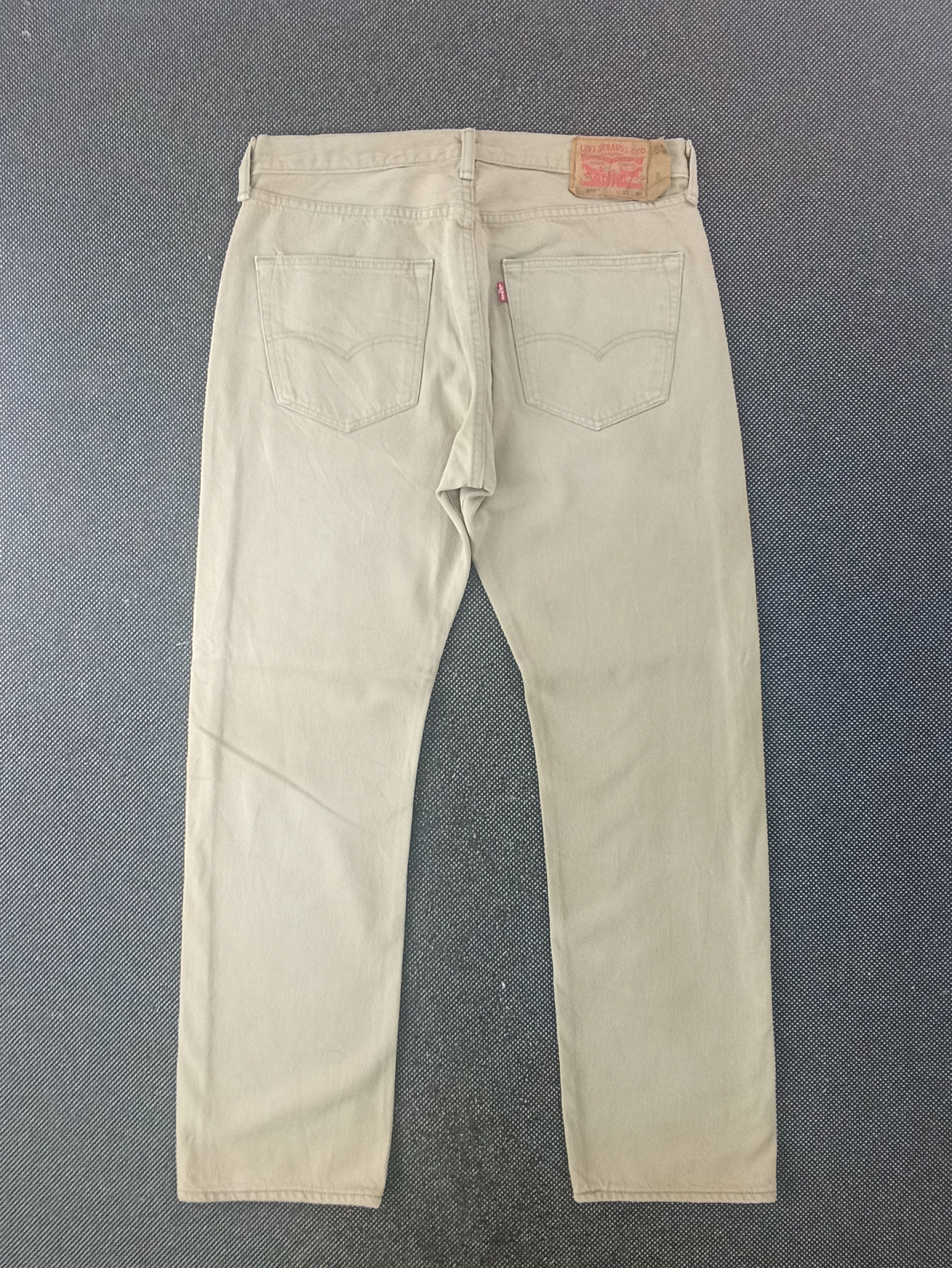 Jean × Levi's × Vintage VINTAGE LEVIS 501 DISTRESSED JEANS -J272 Size US 33 - 2 Thumbnail