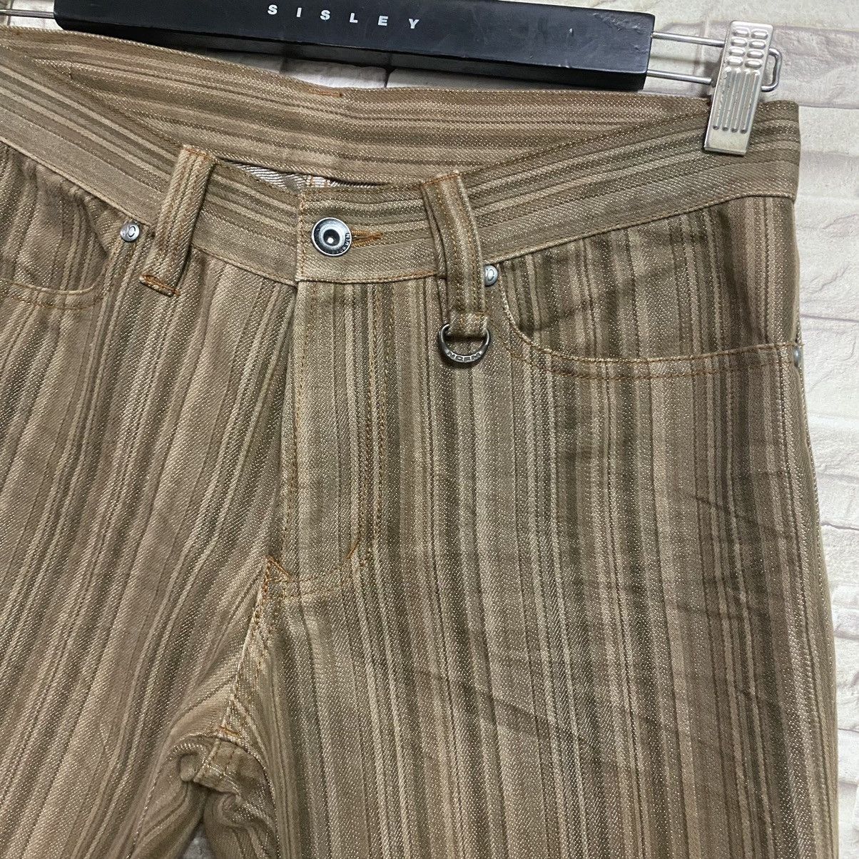 Nicole Club Nicole Club For Men PinStriped Denim Jeans Size US 30 / EU 46 - 7 Thumbnail