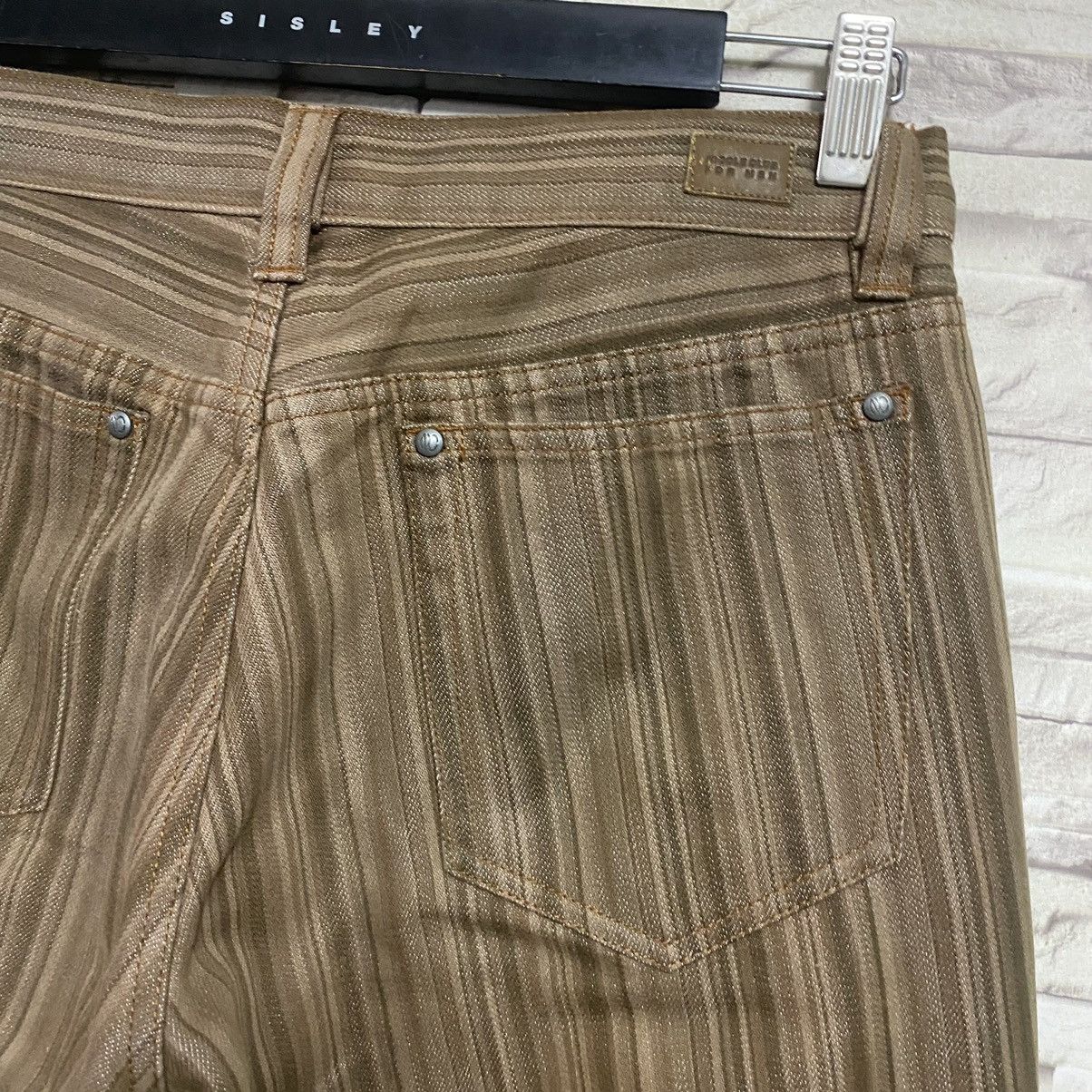 Nicole Club Nicole Club For Men PinStriped Denim Jeans Size US 30 / EU 46 - 14 Thumbnail